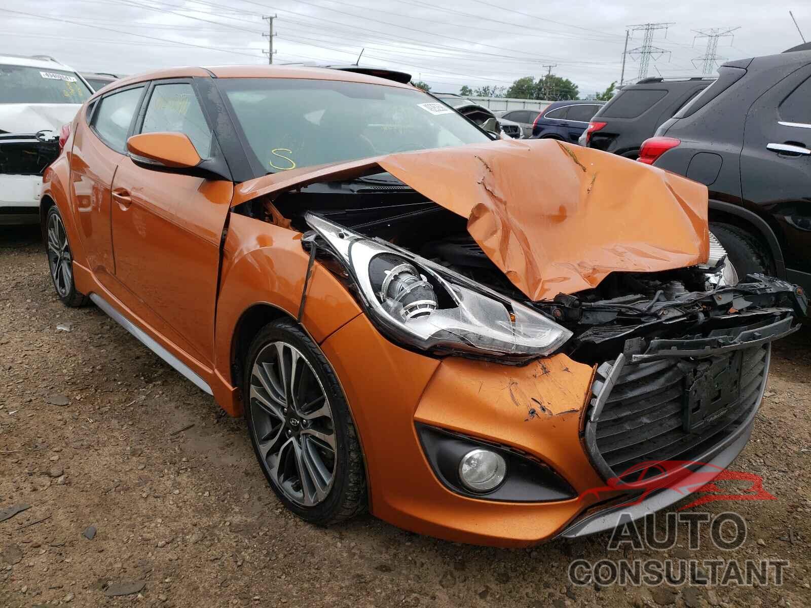 HYUNDAI VELOSTER 2016 - KMHTC6AE0GU269230