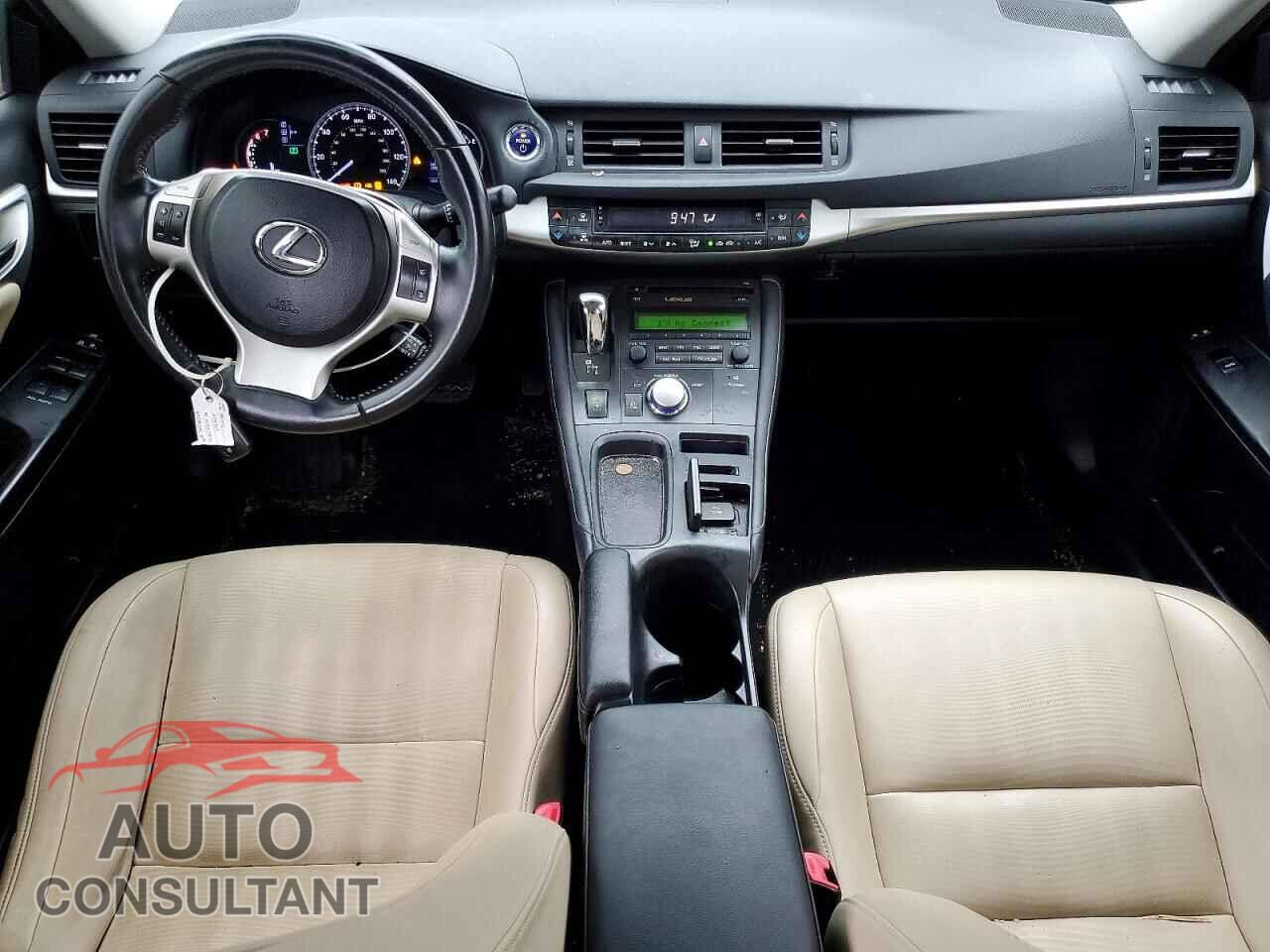 LEXUS CT 200 2013 - JTHKD5BH0D2172146