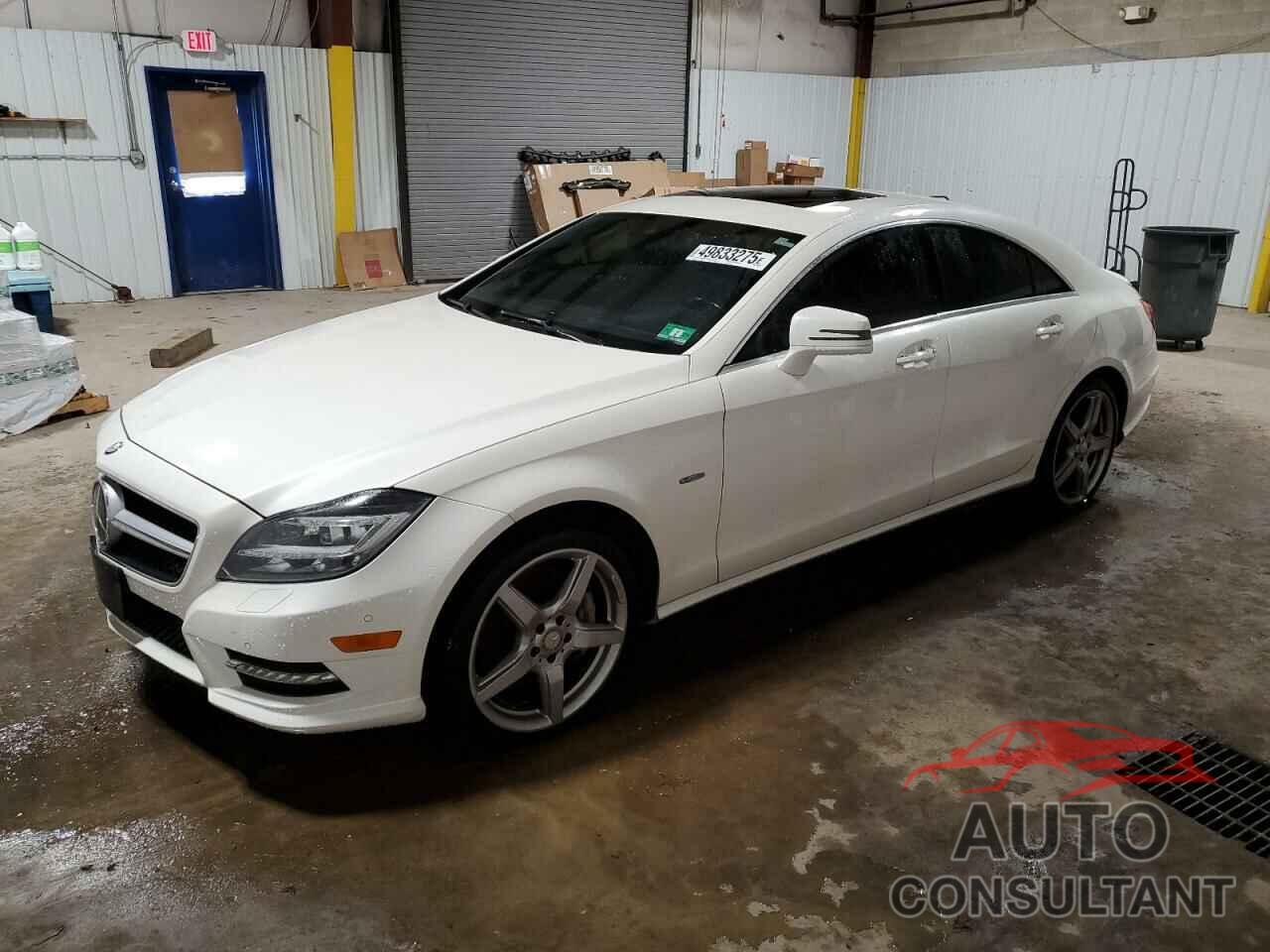 MERCEDES-BENZ CLS-CLASS 2012 - WDDLJ9BB2CA027248
