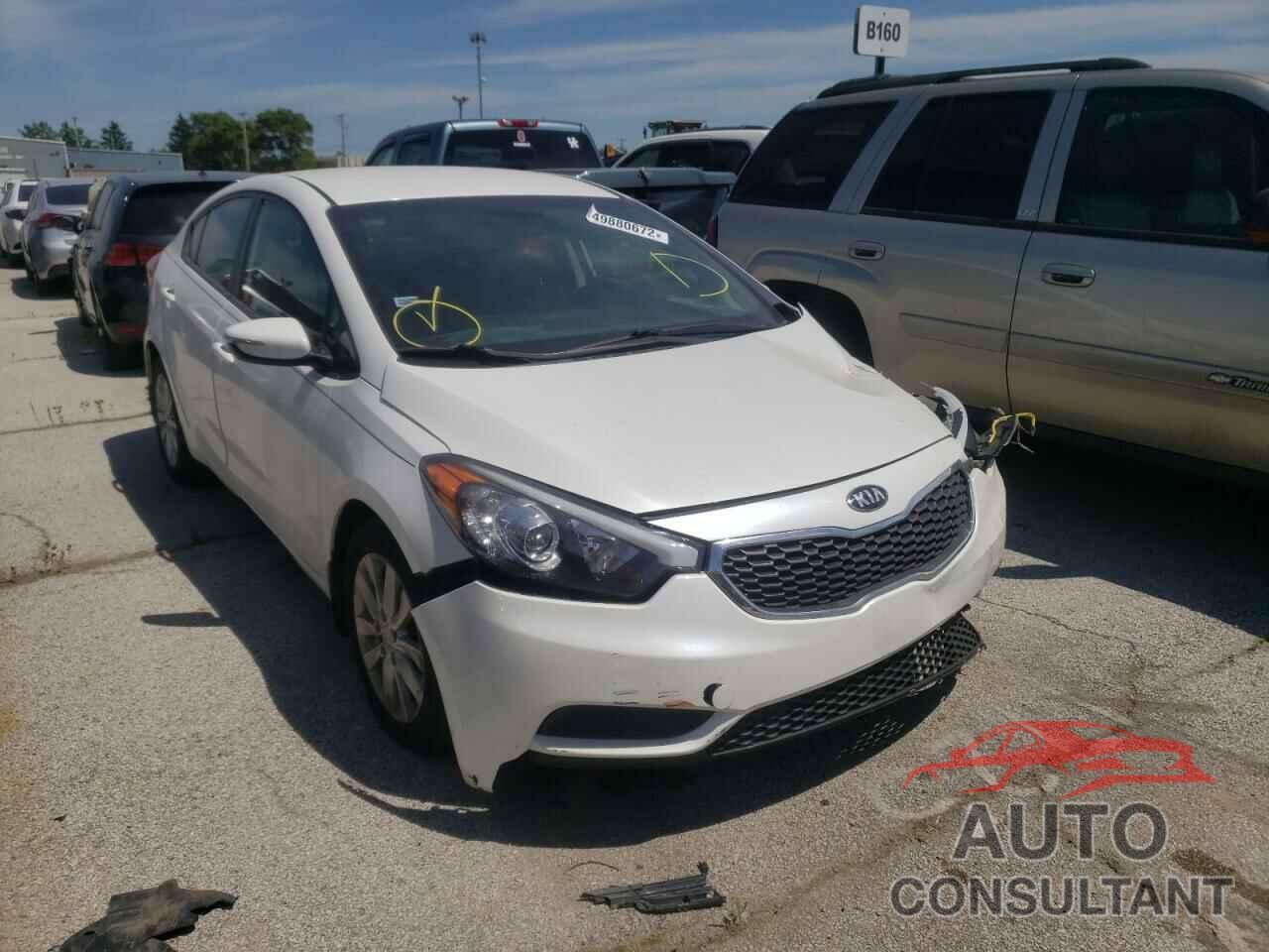 KIA FORTE 2016 - KNAFX4A62G5468614