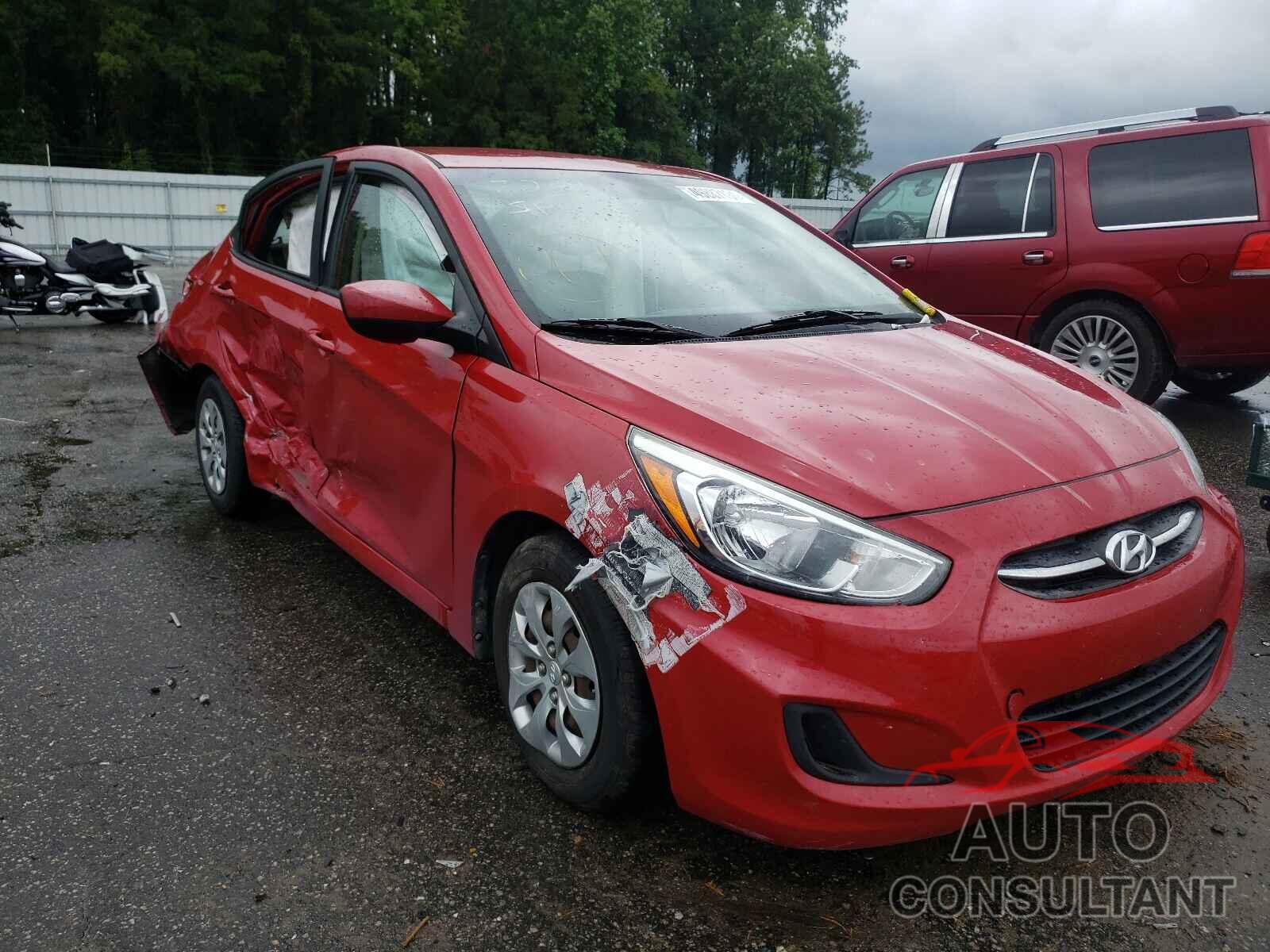 HYUNDAI ACCENT 2016 - KMHCT4AE2GU115820