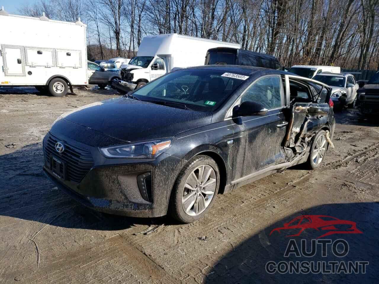 HYUNDAI IONIQ 2018 - KMHC85LC9JU073592