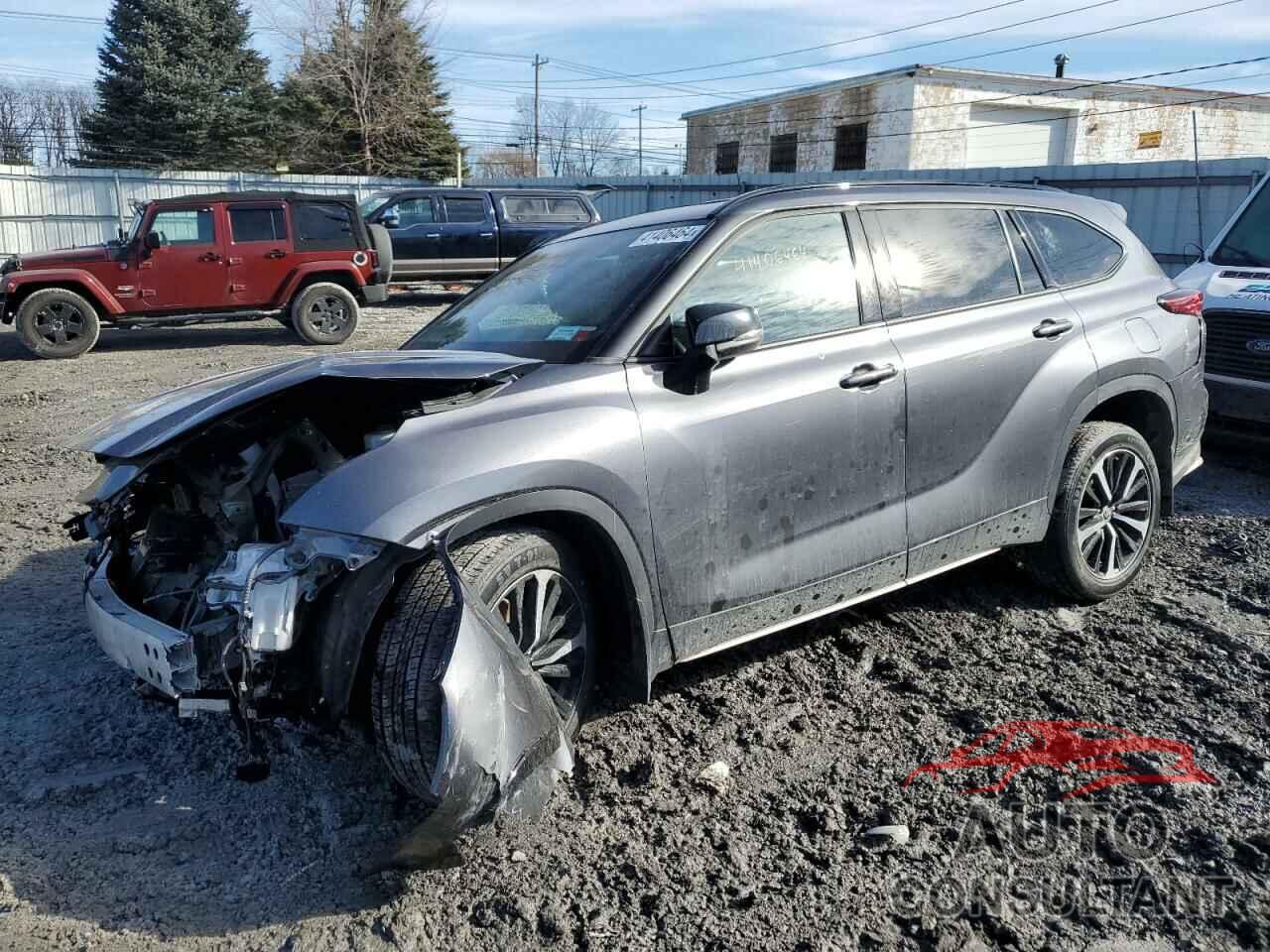 TOYOTA HIGHLANDER 2021 - 5TDLZRBH1MS149742