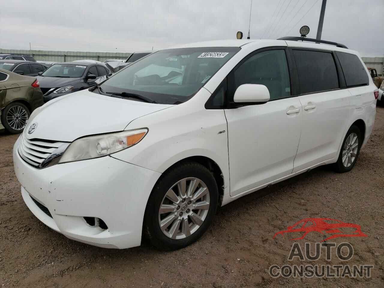 TOYOTA SIENNA 2017 - 5TDJZ3DC7HS163267