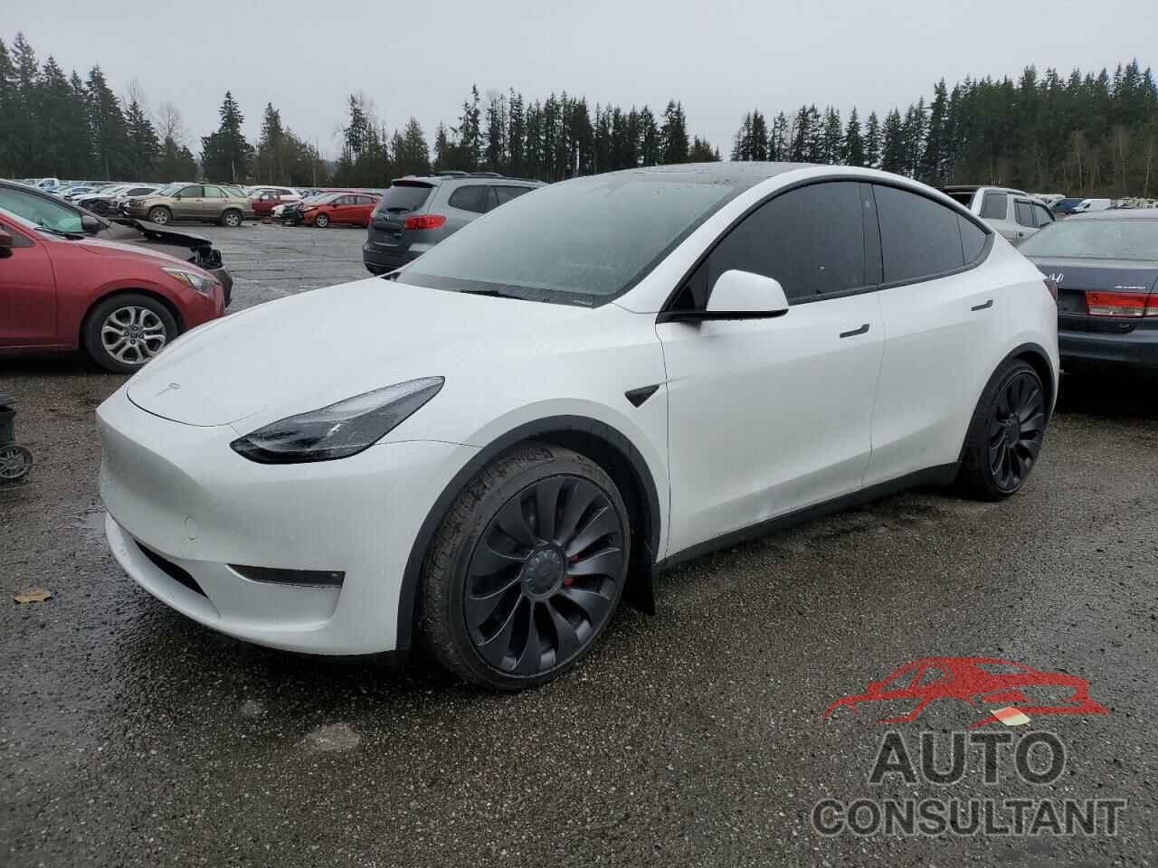 TESLA MODEL Y 2022 - 7SAYGDEF9NF536721