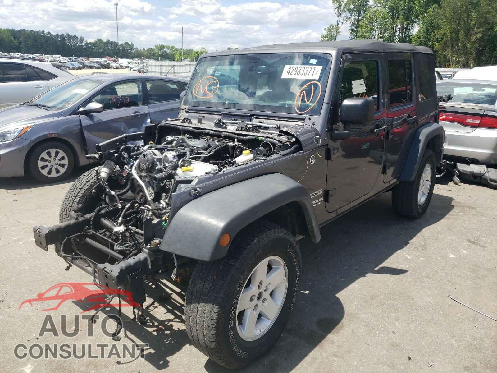 JEEP WRANGLER 2017 - 1C4BJWDG3HL567264