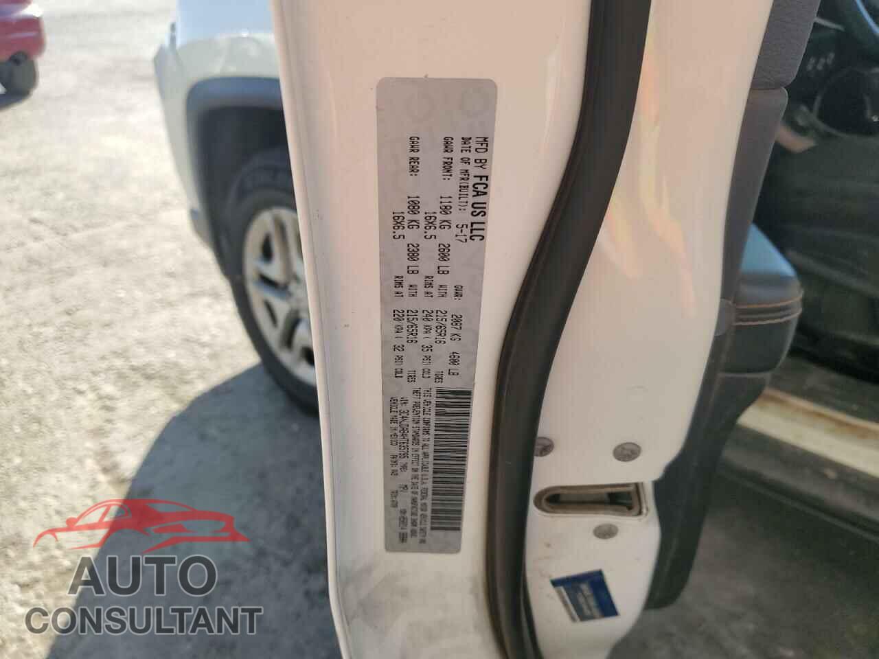 JEEP COMPASS 2017 - 3C4NJDAB4HT635795