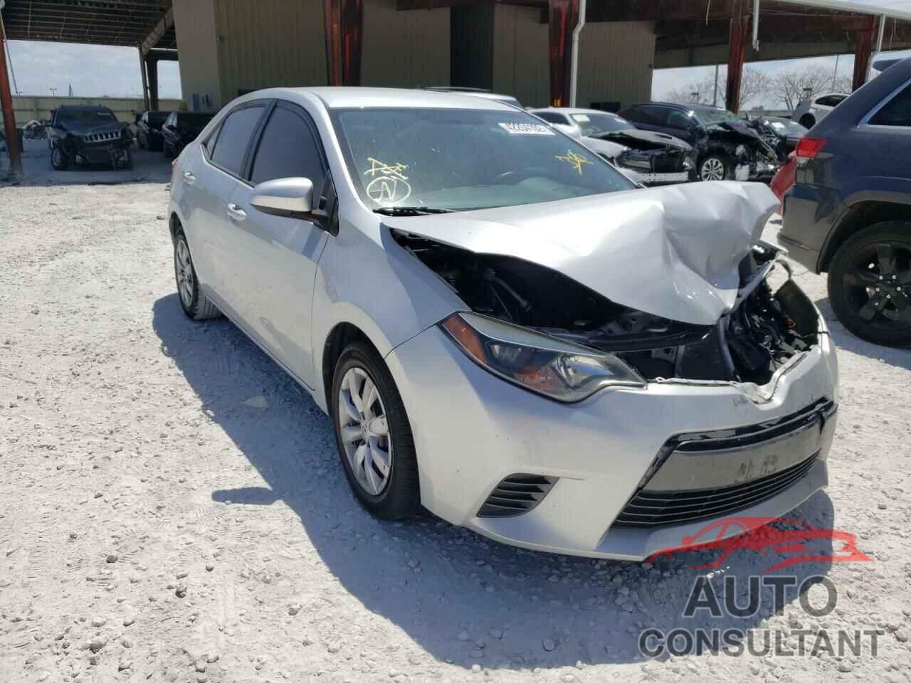 TOYOTA COROLLA 2016 - 2T1BURHE7GC535716
