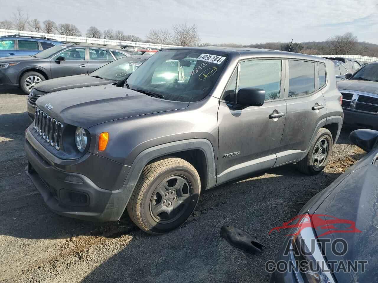 JEEP RENEGADE 2017 - ZACCJAAB1HPE96433