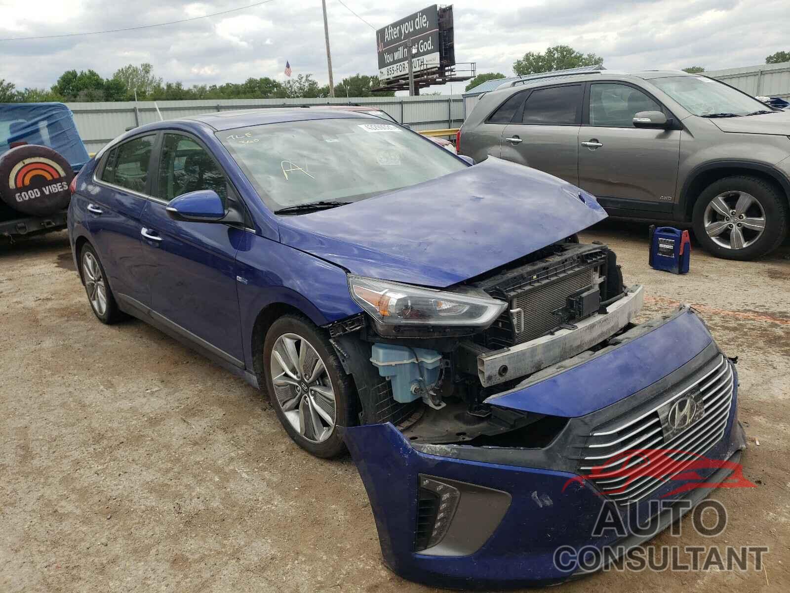 HYUNDAI IONIQ 2019 - KMHC05LC8KU142684