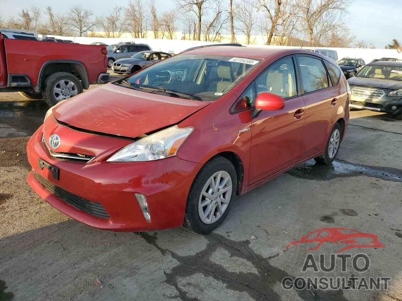 TOYOTA PRIUS 2014 - JTDZN3EU6EJ014055