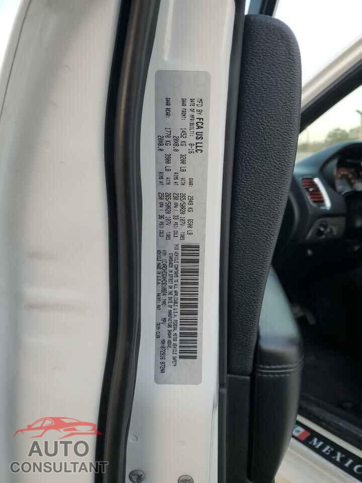 DODGE DURANGO 2017 - 1C4RDHDGXHC610824