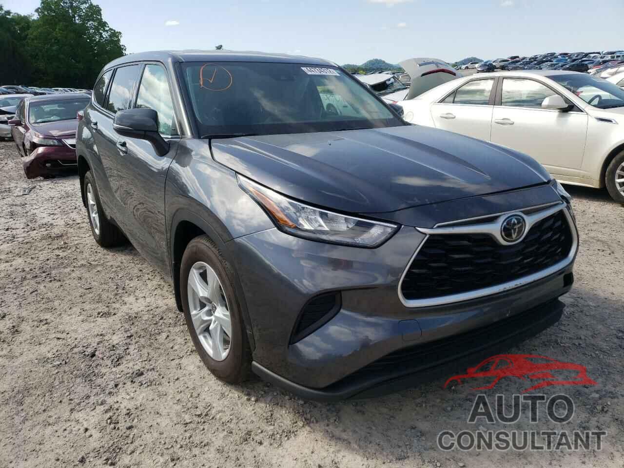 TOYOTA HIGHLANDER 2020 - 5TDCZRBH9LS012739