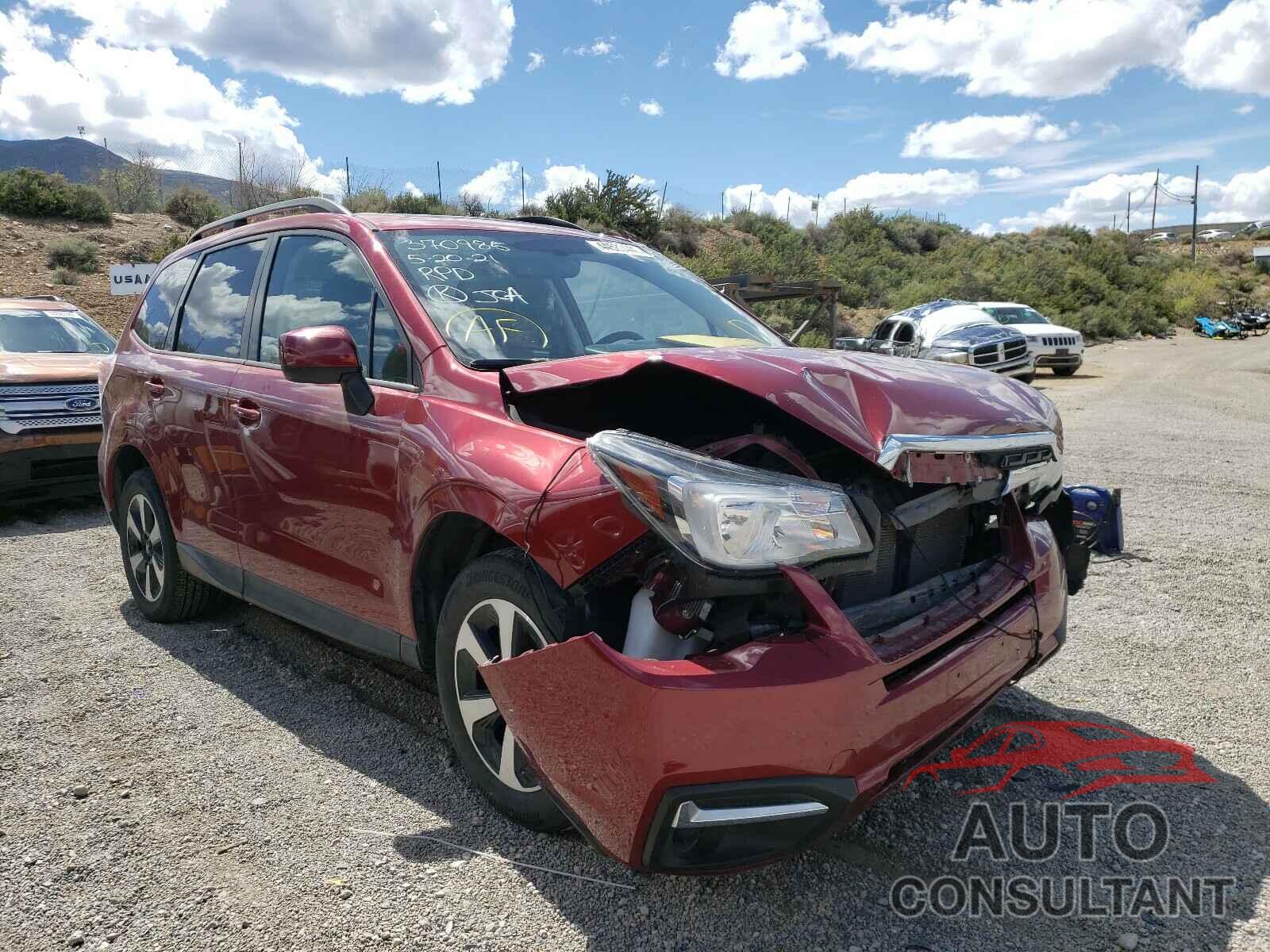 SUBARU FORESTER 2018 - JF2SJAEC9JH537209