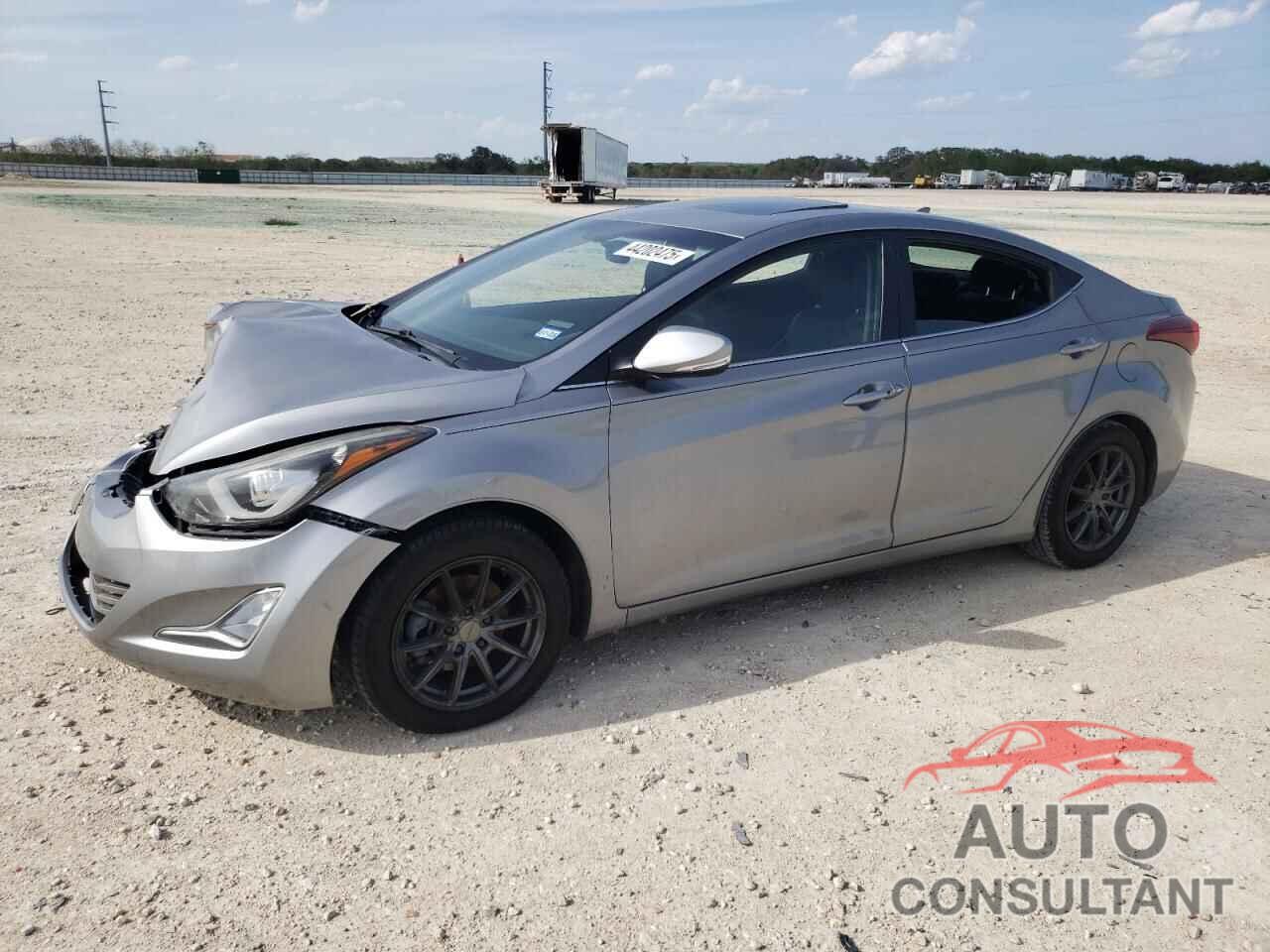 HYUNDAI ELANTRA 2014 - KMHDH4AH8EU150259