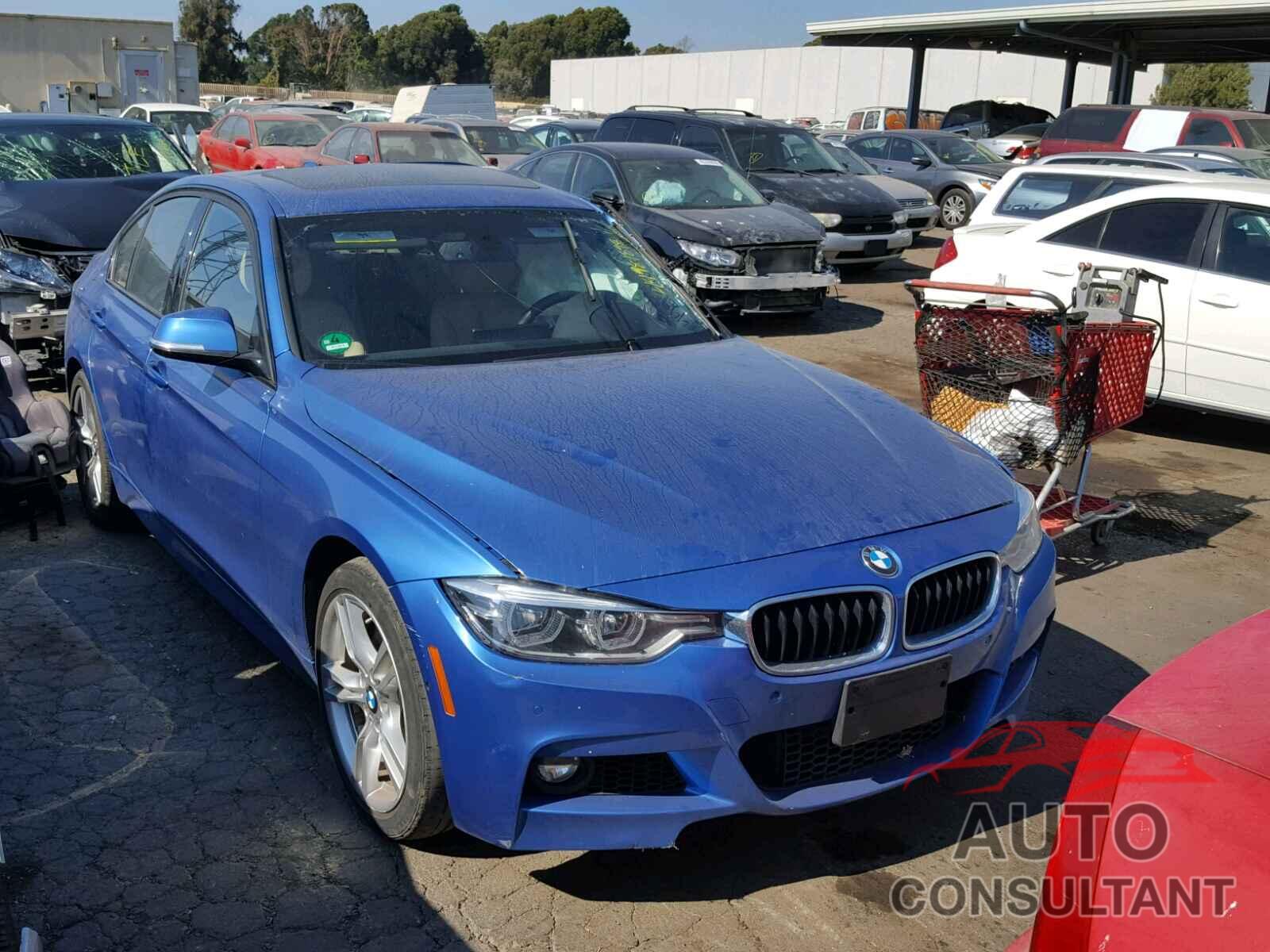 BMW 3 SERIES 2016 - WBA8B3C51GK384291
