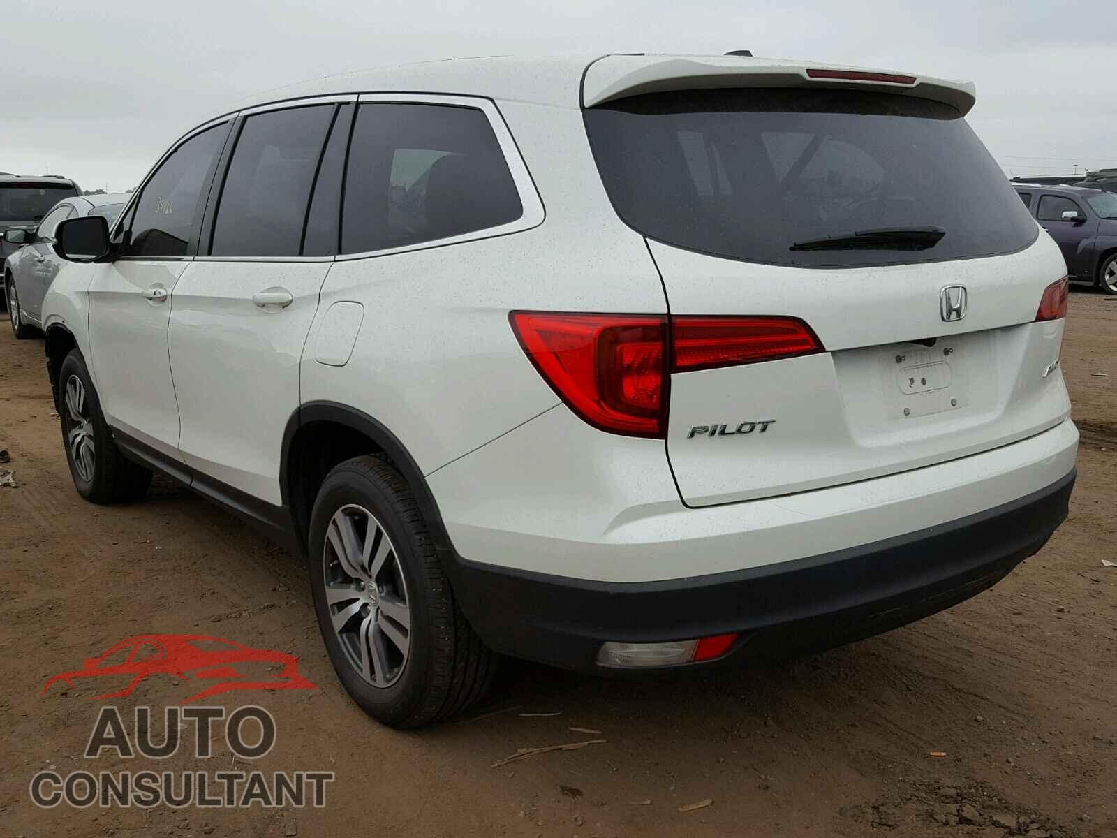 HONDA PILOT EXL 2017 - 5FNYF6H54HB014792