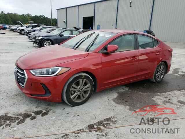 HYUNDAI ELANTRA 2018 - 5NPD84LF3JH255862