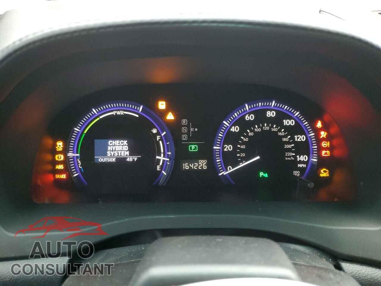 LEXUS HS 2010 - JTHBB1BA6A2016805