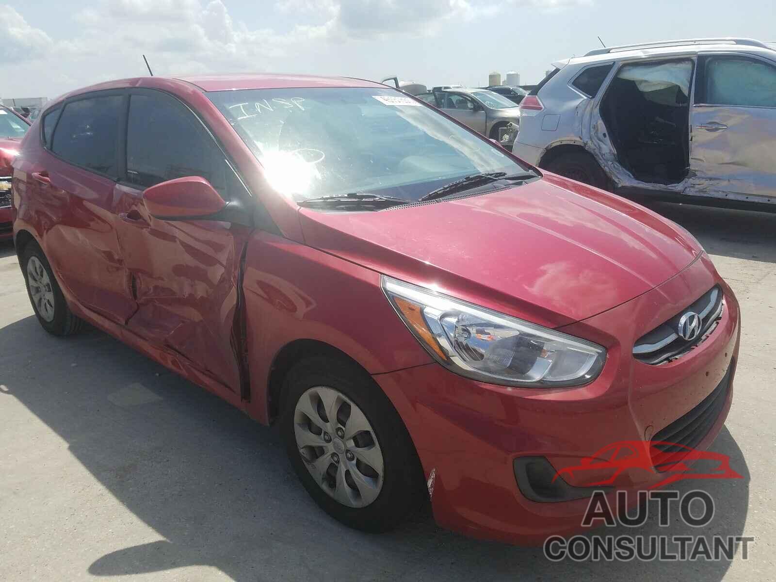 HYUNDAI ACCENT 2017 - KMHCT5AE1HU325607