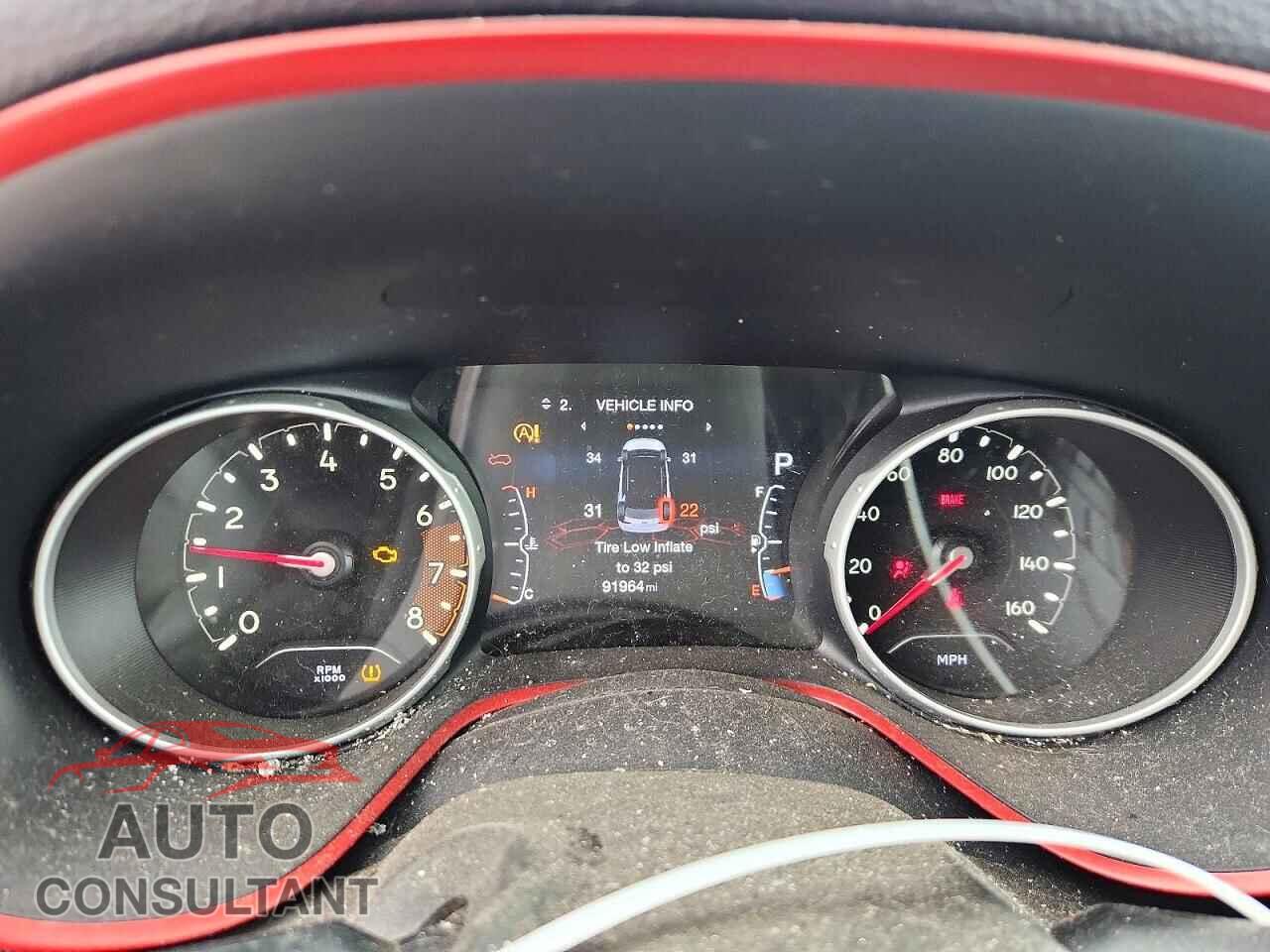 JEEP COMPASS 2017 - 3C4NJDDBXHT681000