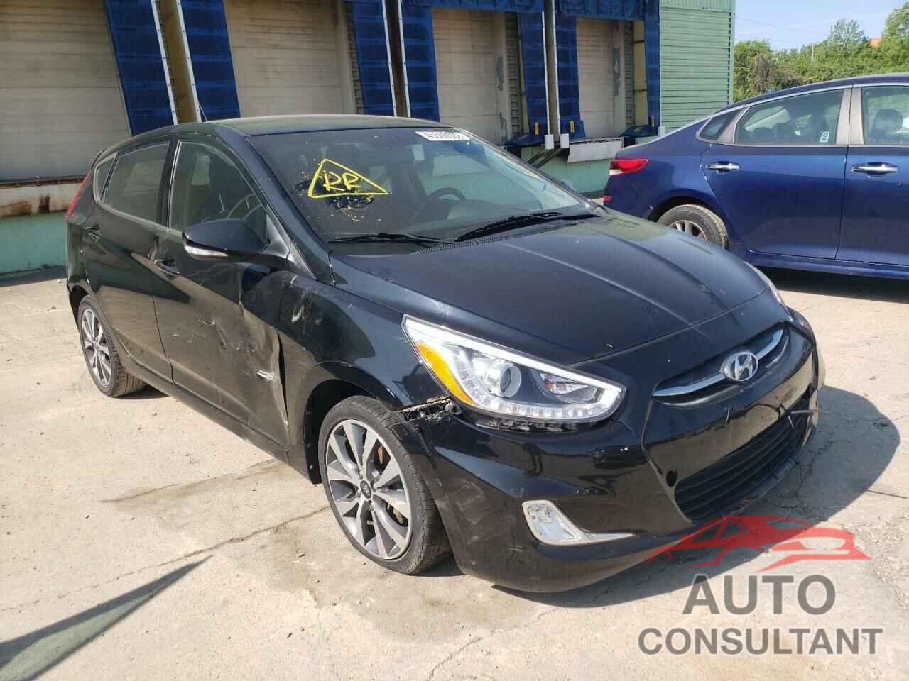 HYUNDAI ACCENT 2017 - KMHCU5AE7HU355109