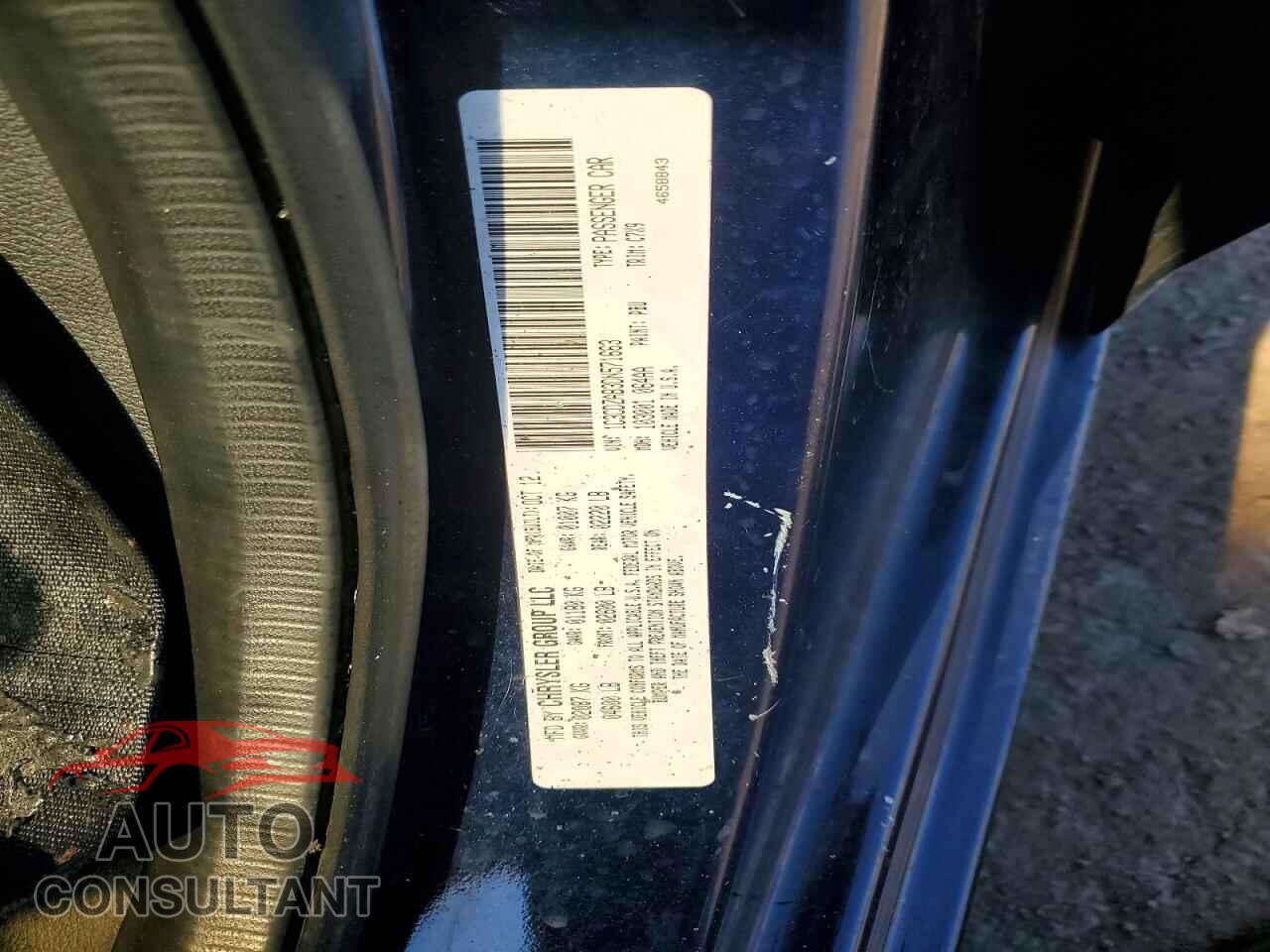 DODGE AVENGER 2013 - 1C3CDZAB3DN571663