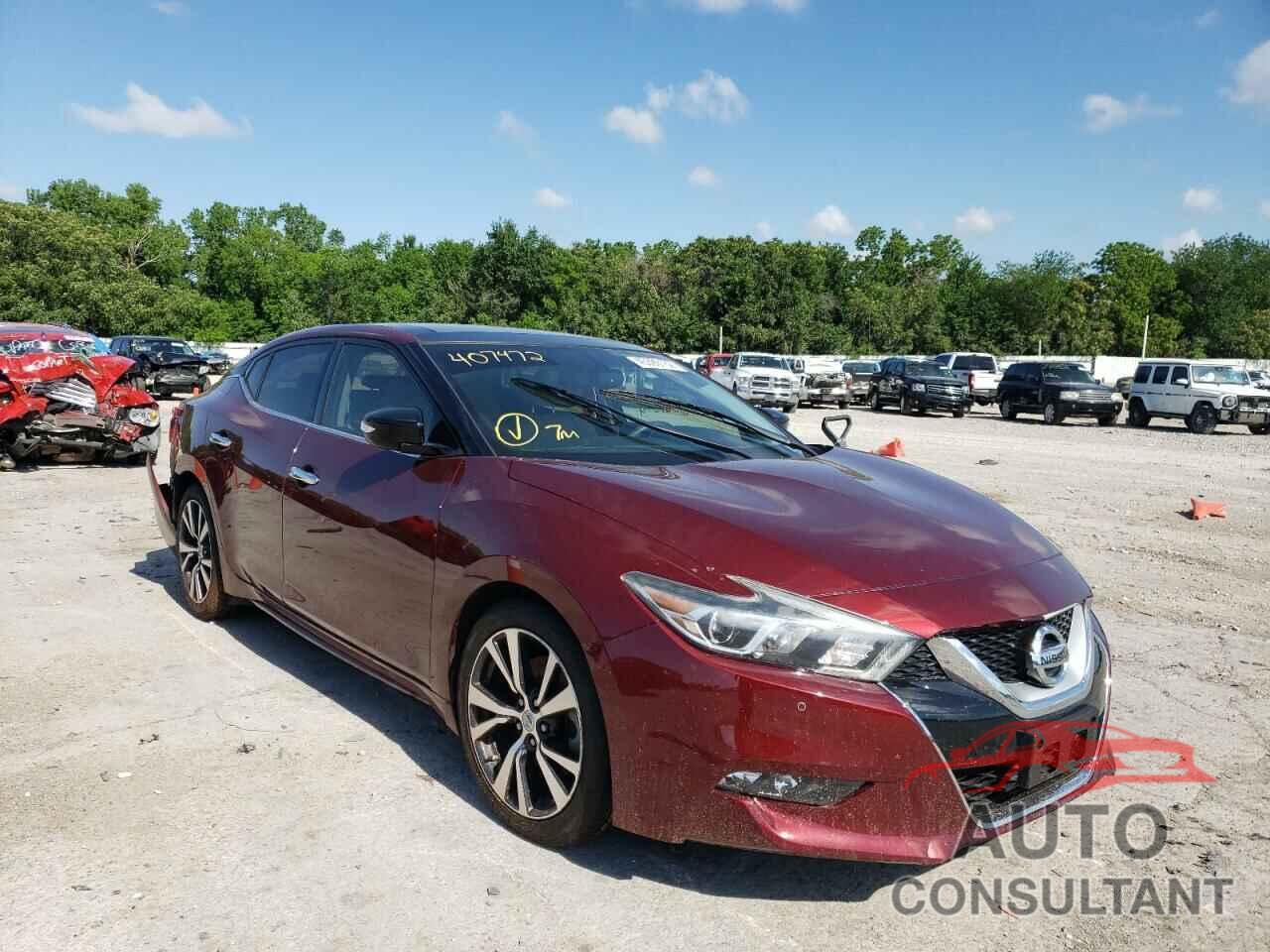 NISSAN MAXIMA 2017 - 1N4AA6AP3HC407472