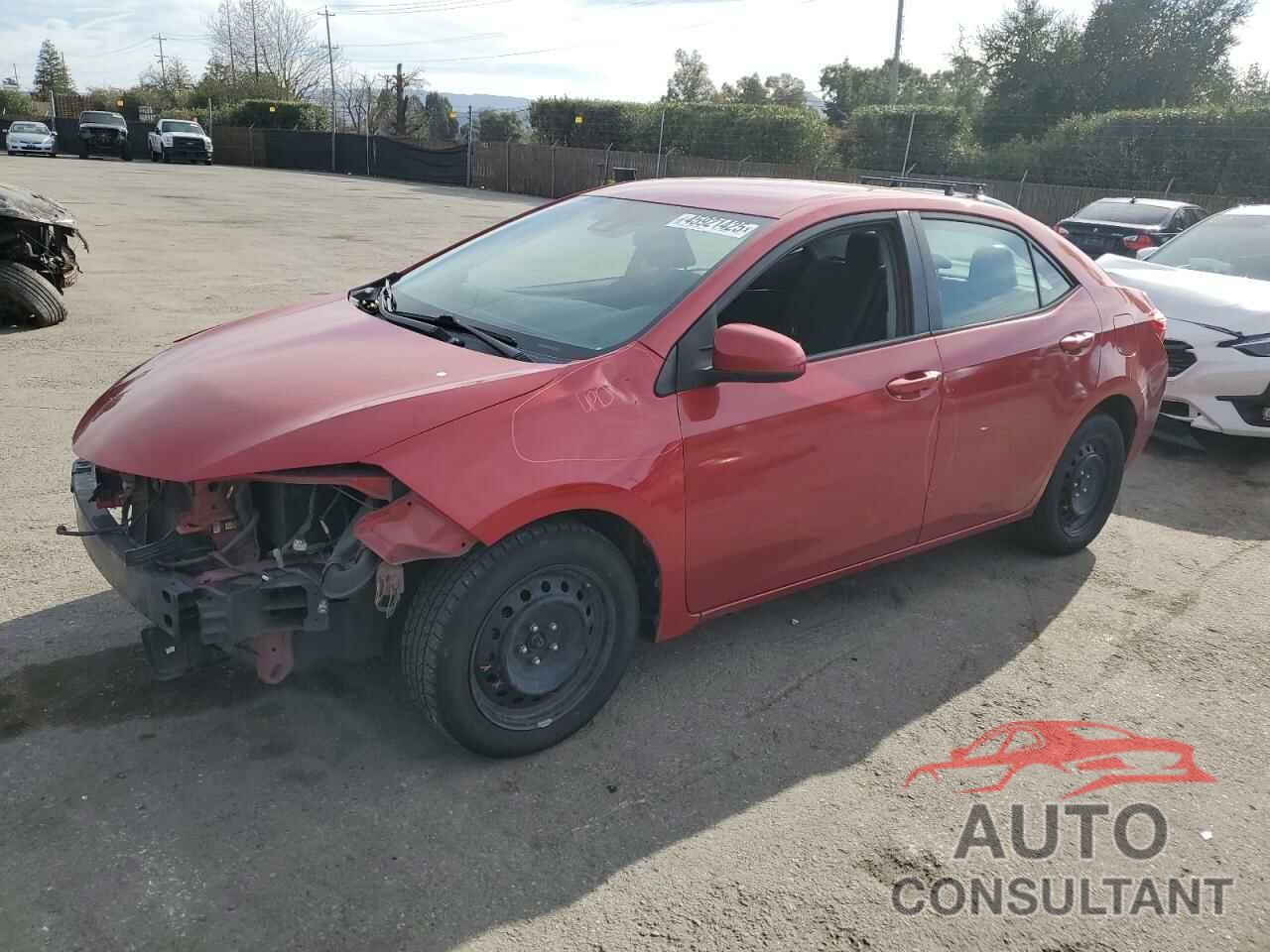 TOYOTA COROLLA 2018 - 2T1BURHE6JC036879