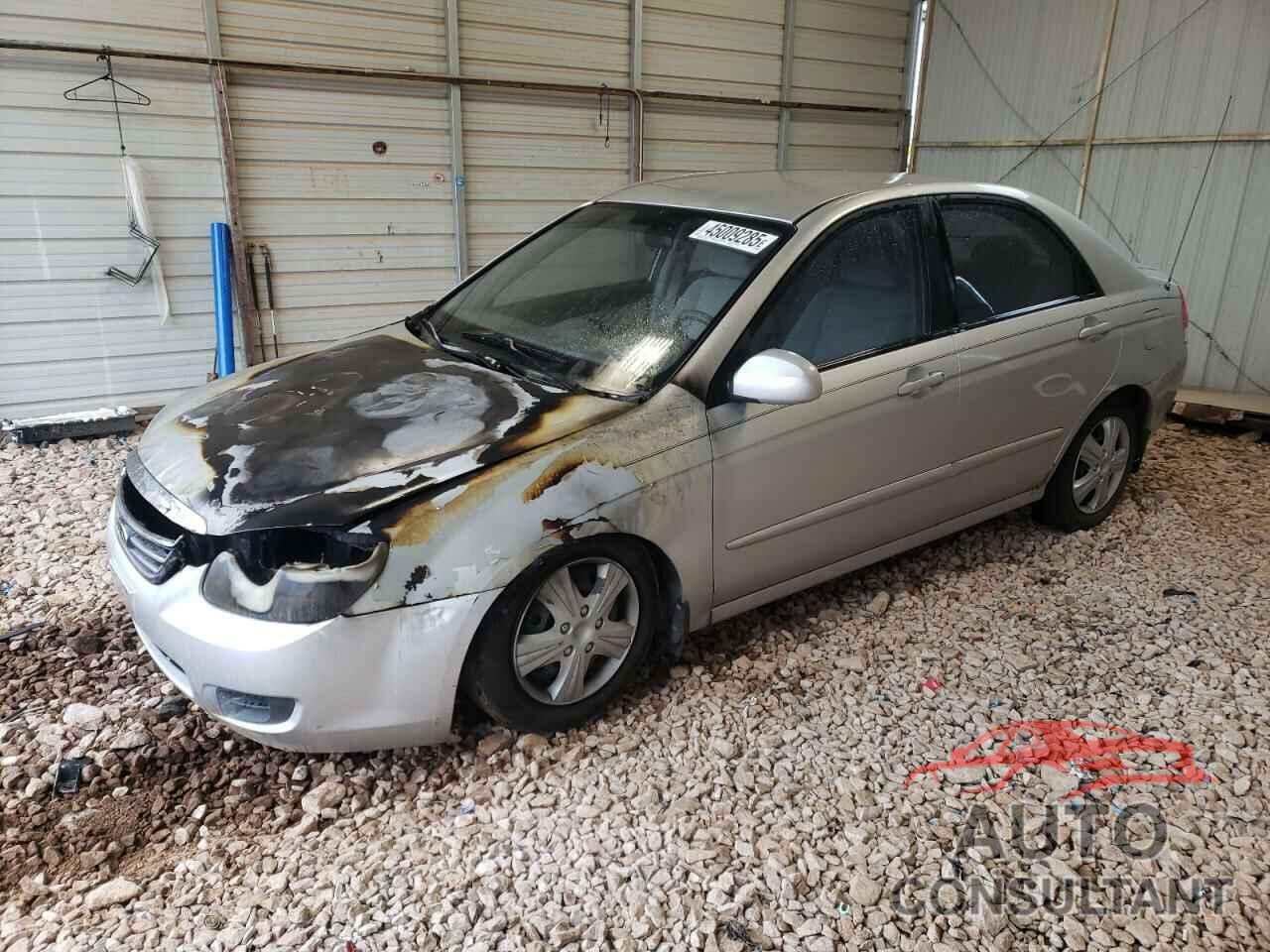 KIA SPECTRA 2009 - KNAFE221595603150