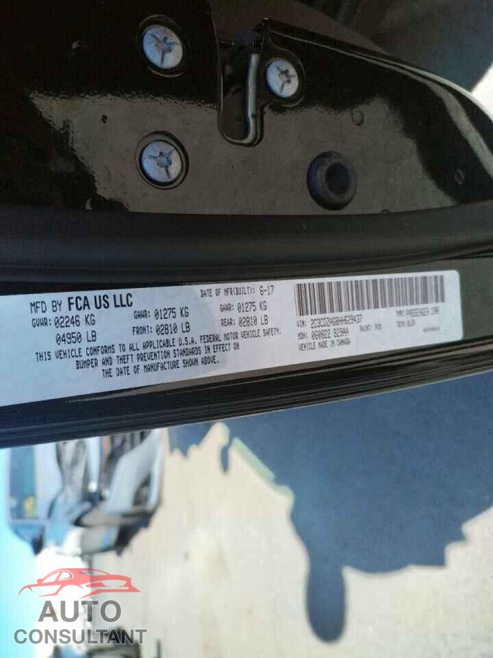 DODGE CHALLENGER 2017 - 2C3CDZAG8HH629437