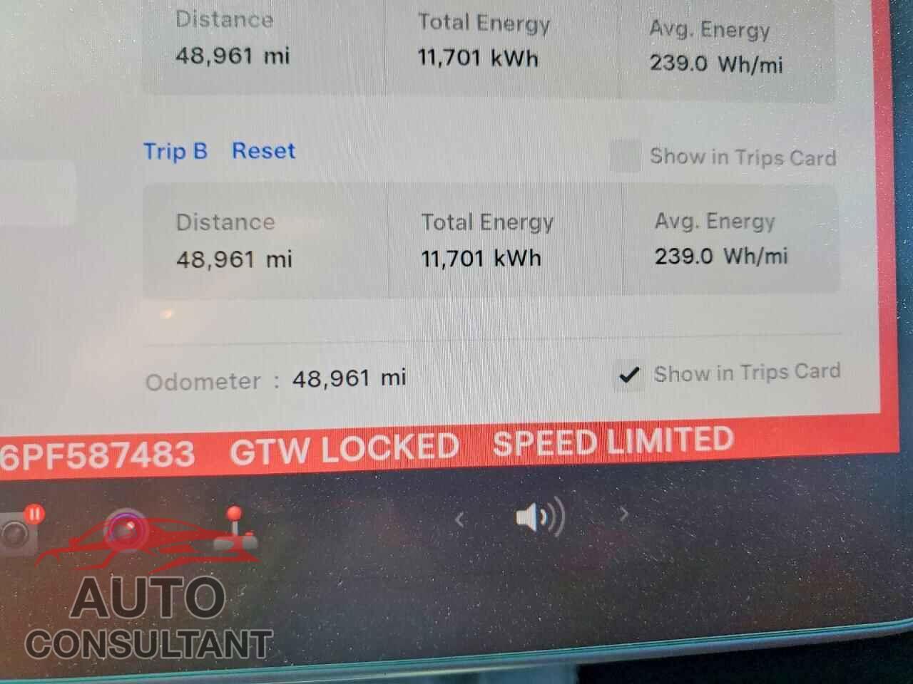 TESLA MODEL 3 2023 - 5YJ3E1EA6PF587483