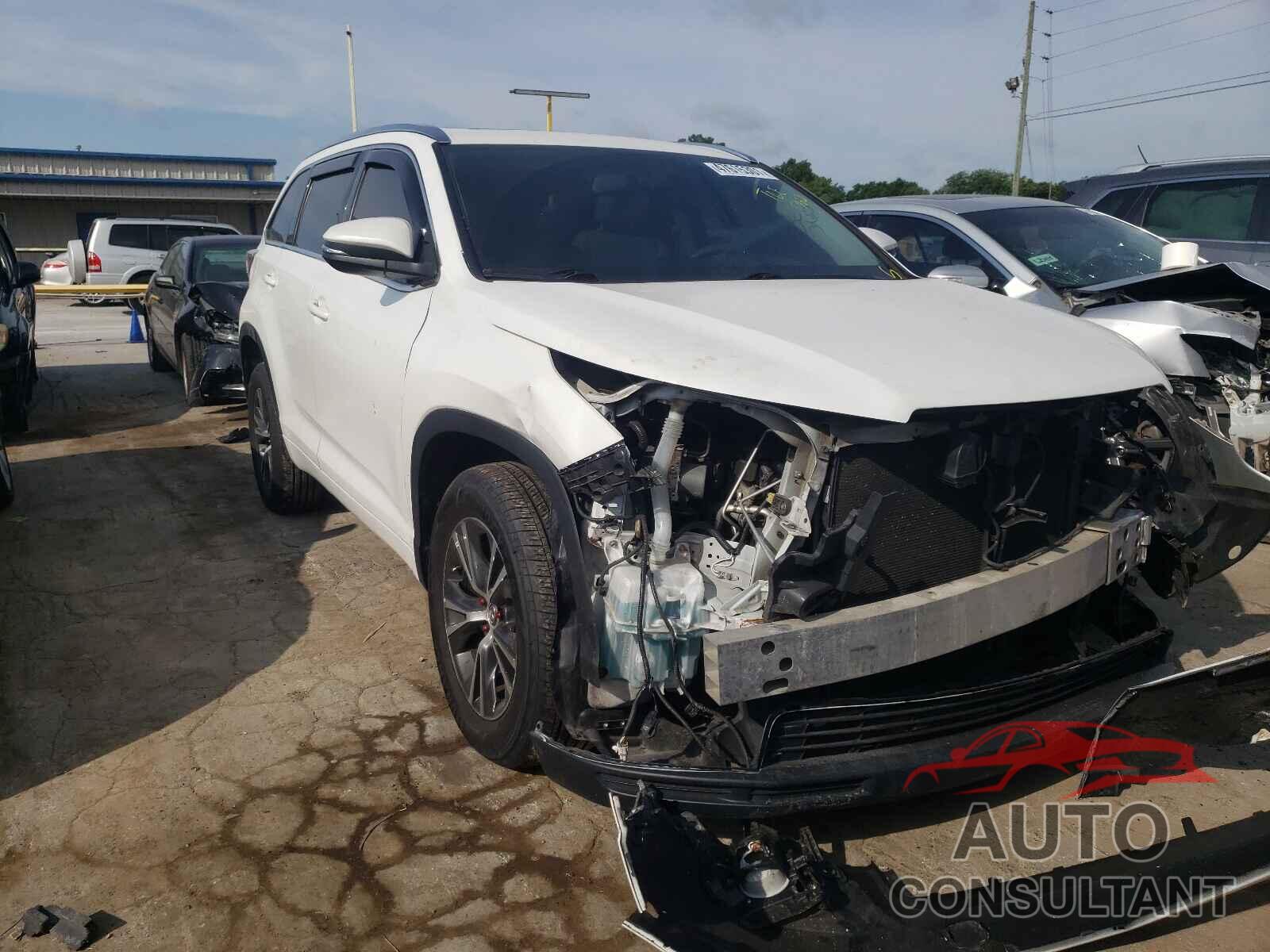 TOYOTA HIGHLANDER 2016 - 5TDKKRFH9GS174175