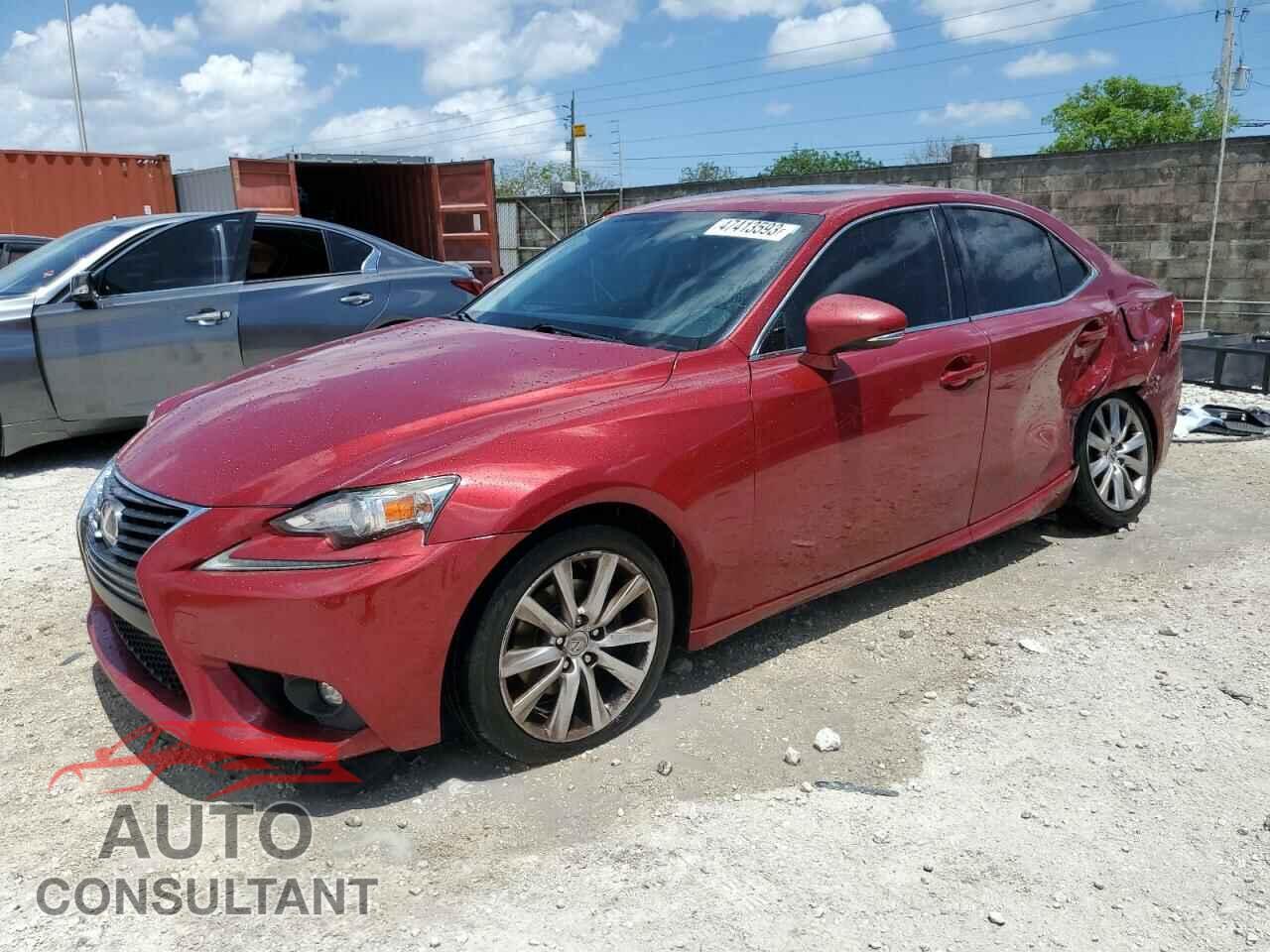 LEXUS IS 2015 - JTHBF1D29F5077212