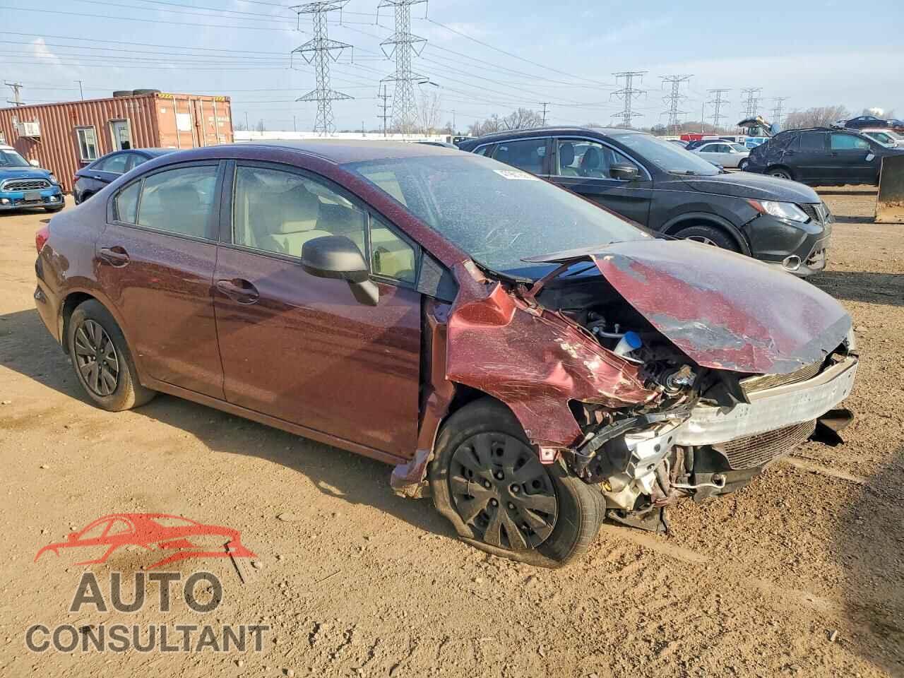 HONDA CIVIC 2012 - JHMFB2F55CS003552