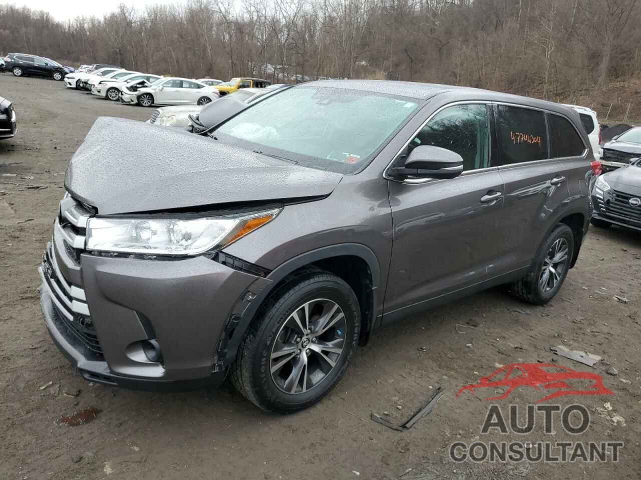 TOYOTA HIGHLANDER 2019 - 5TDBZRFH5KS738117