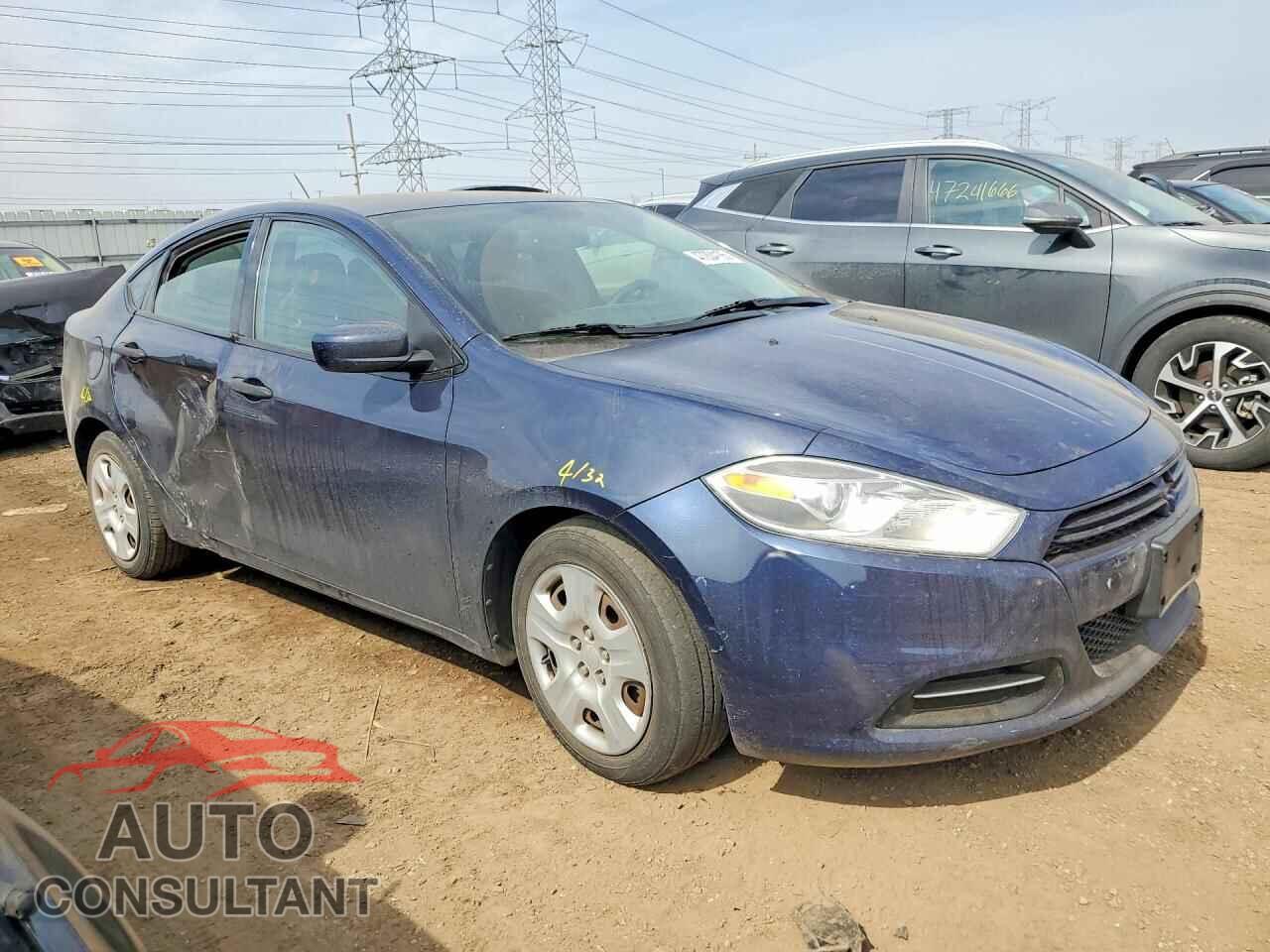 DODGE DART 2013 - 1C3CDFAA7DD104435