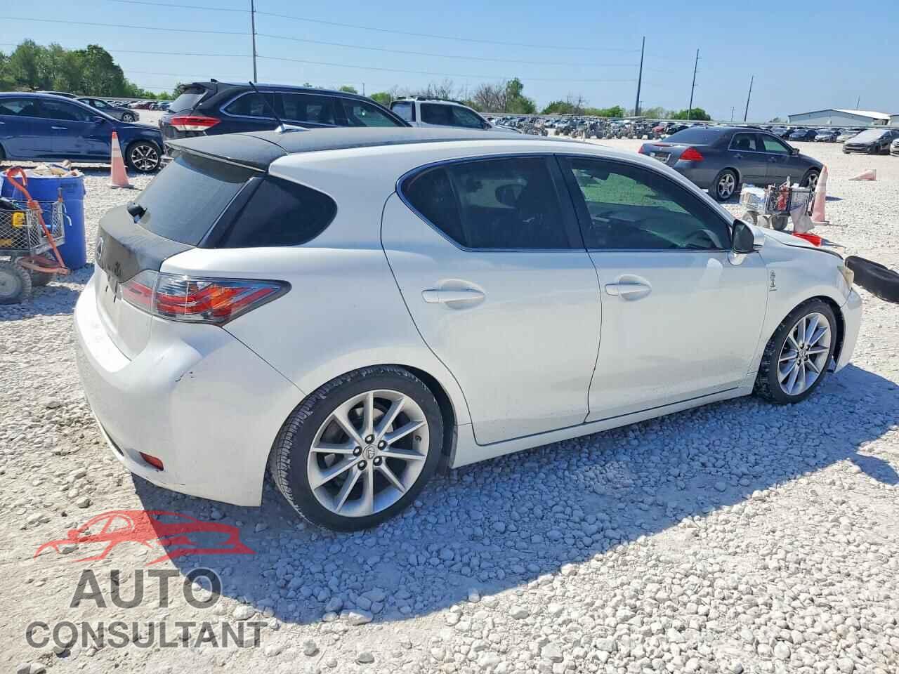 LEXUS CT 200 2012 - JTHKD5BH3C2112957