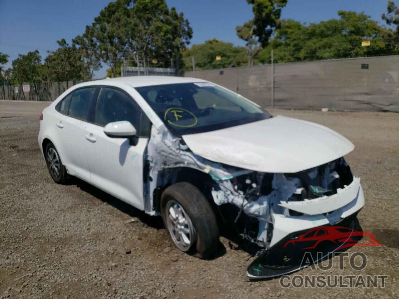 TOYOTA COROLLA 2022 - JTDEAMDE4N3000668