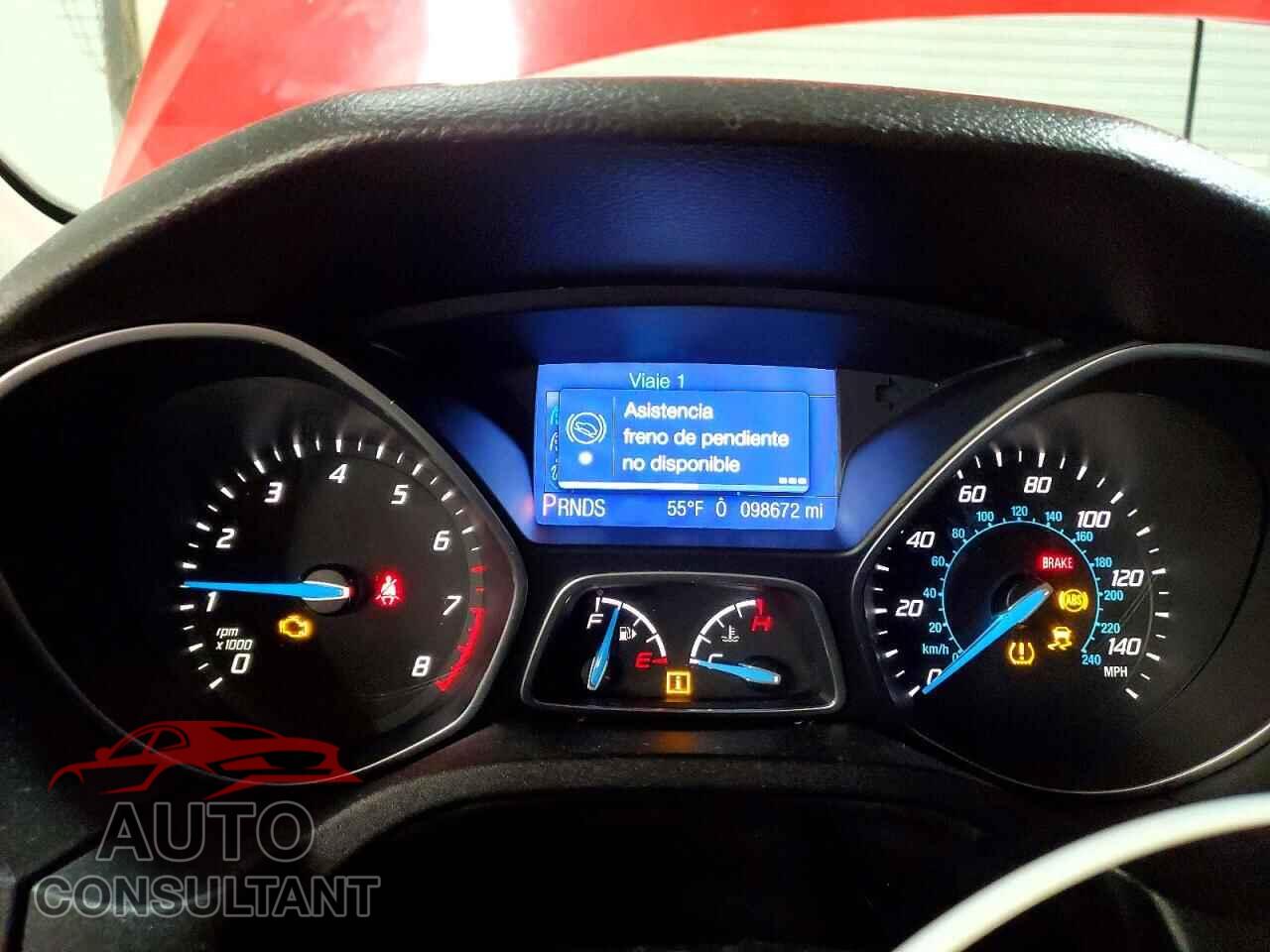 FORD FOCUS 2013 - 1FADP3F21DL290959