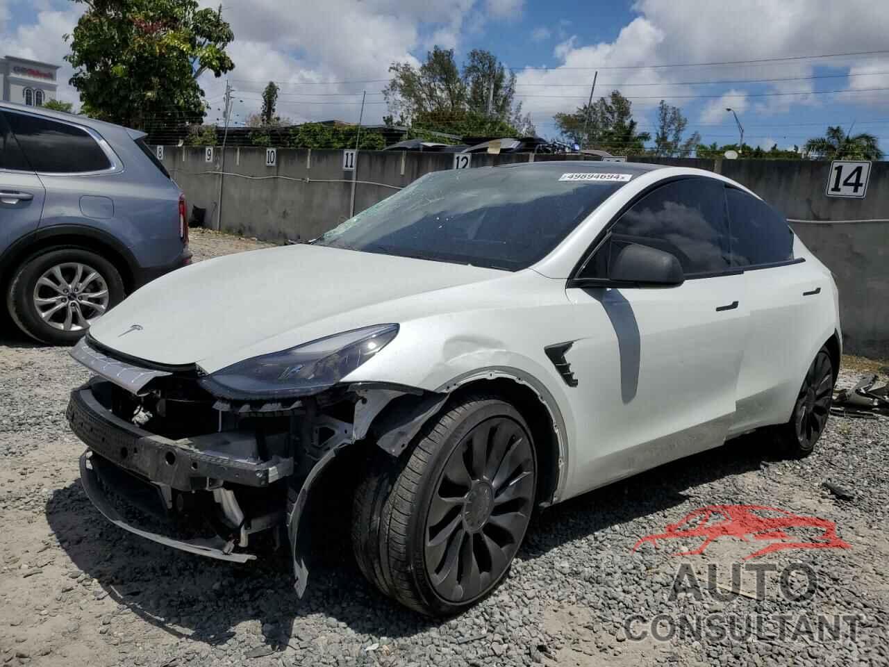 TESLA MODEL Y 2022 - 7SAYGDEFXNF506157