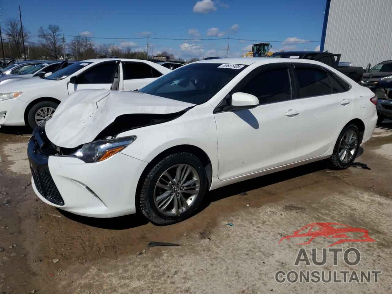 TOYOTA CAMRY 2017 - 4T1BF1FK9HU424525