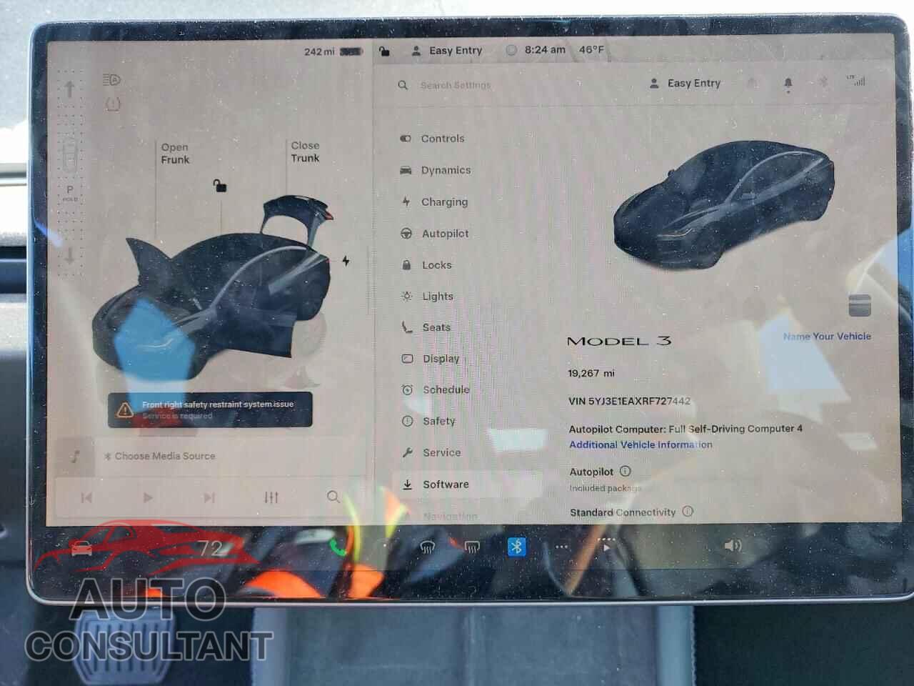 TESLA MODEL 3 2024 - 5YJ3E1EAXRF727442