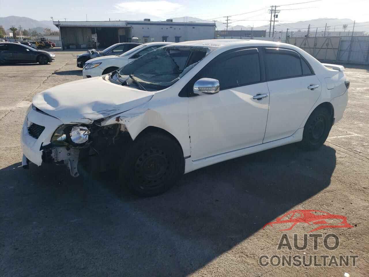 TOYOTA COROLLA 2010 - 1NXBU4EE8AZ166975