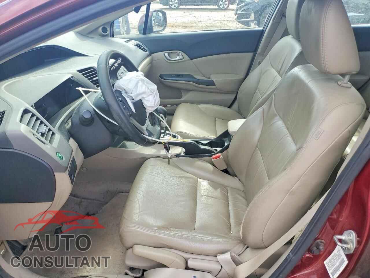 HONDA CIVIC 2012 - 2HGFB2F98CH531616