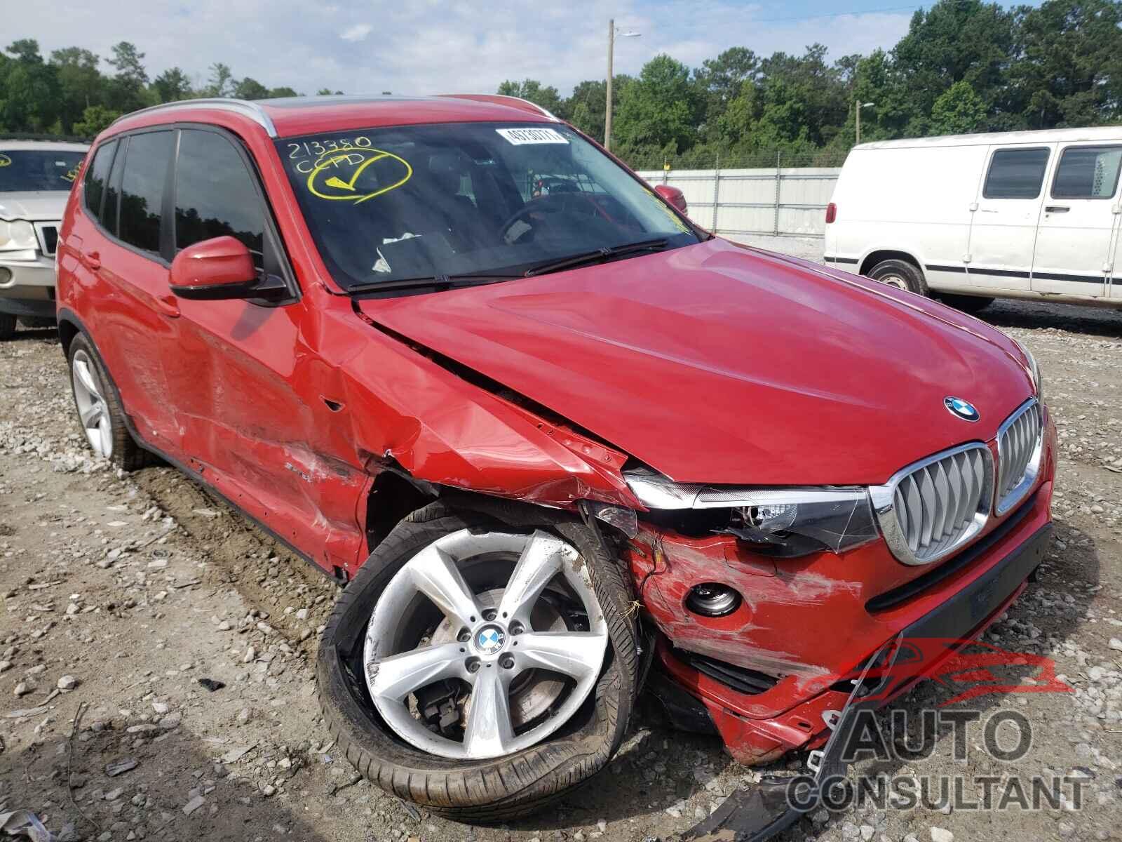 BMW X3 2017 - 5UXWZ7C32H0V87892