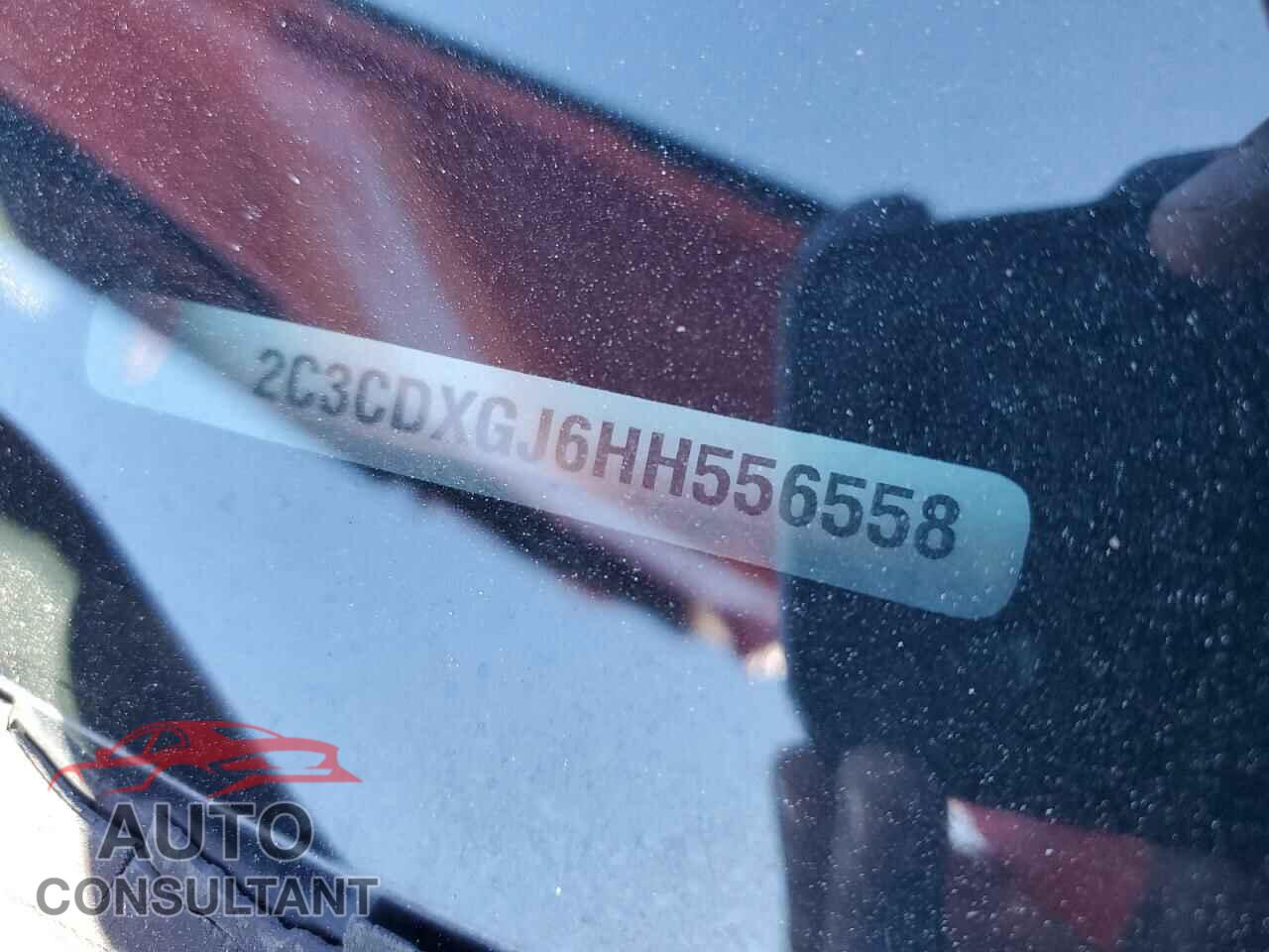 DODGE CHARGER 2017 - 2C3CDXGJ6HH556558