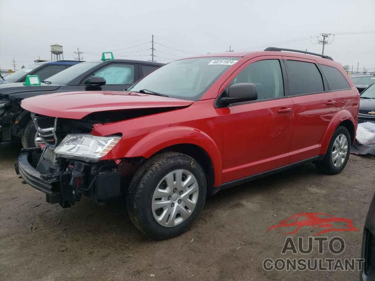 DODGE JOURNEY 2017 - 3C4PDCAB7HT507416