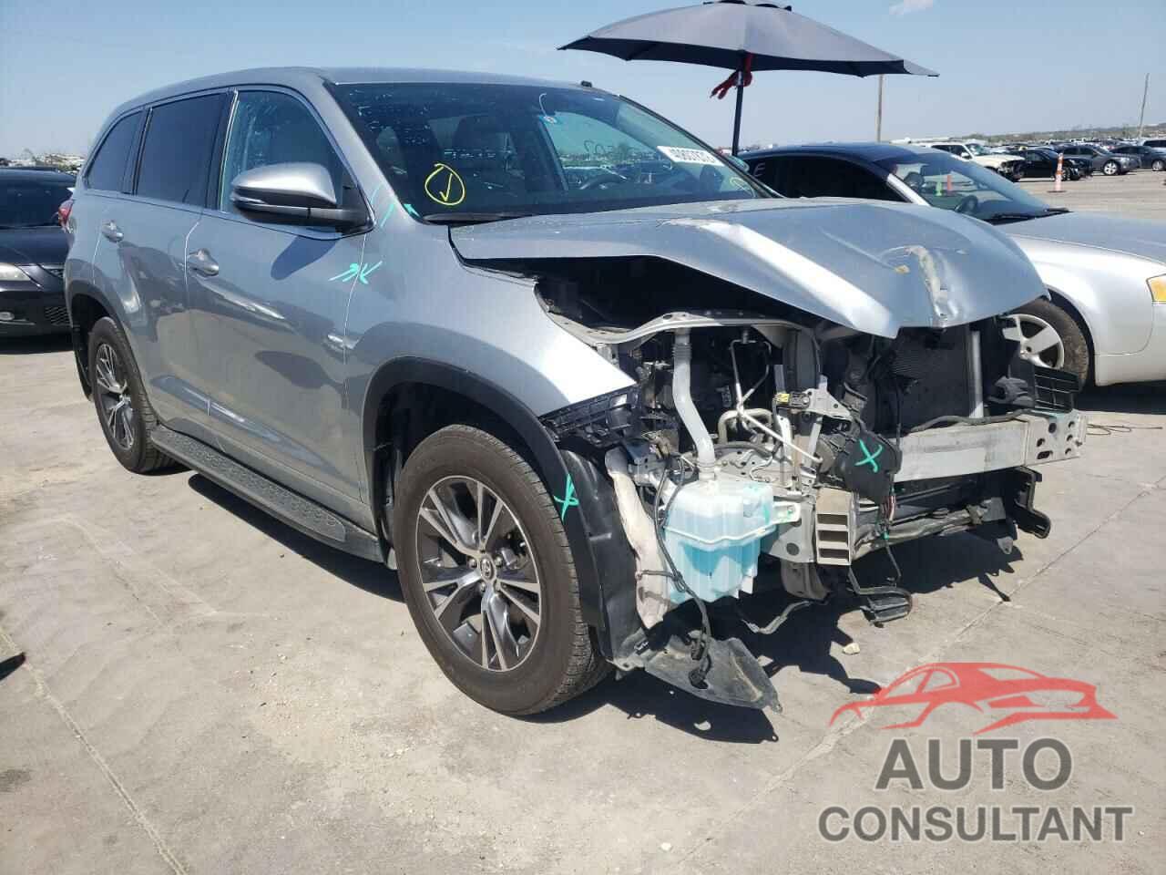 TOYOTA HIGHLANDER 2018 - 5TDZZRFH1JS266253