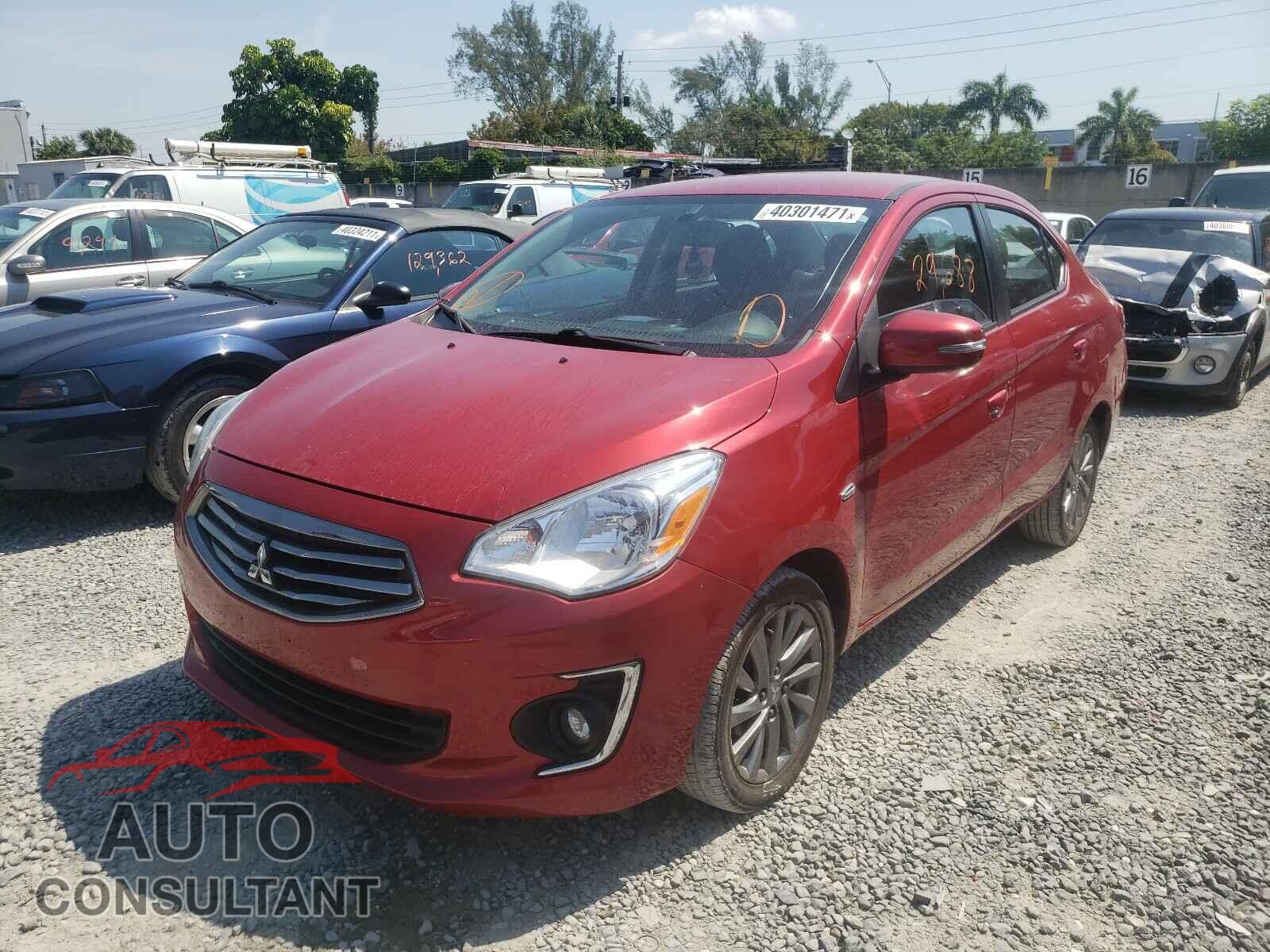 MITSUBISHI MIRAGE 2017 - ML32F4FJ6HHF13237
